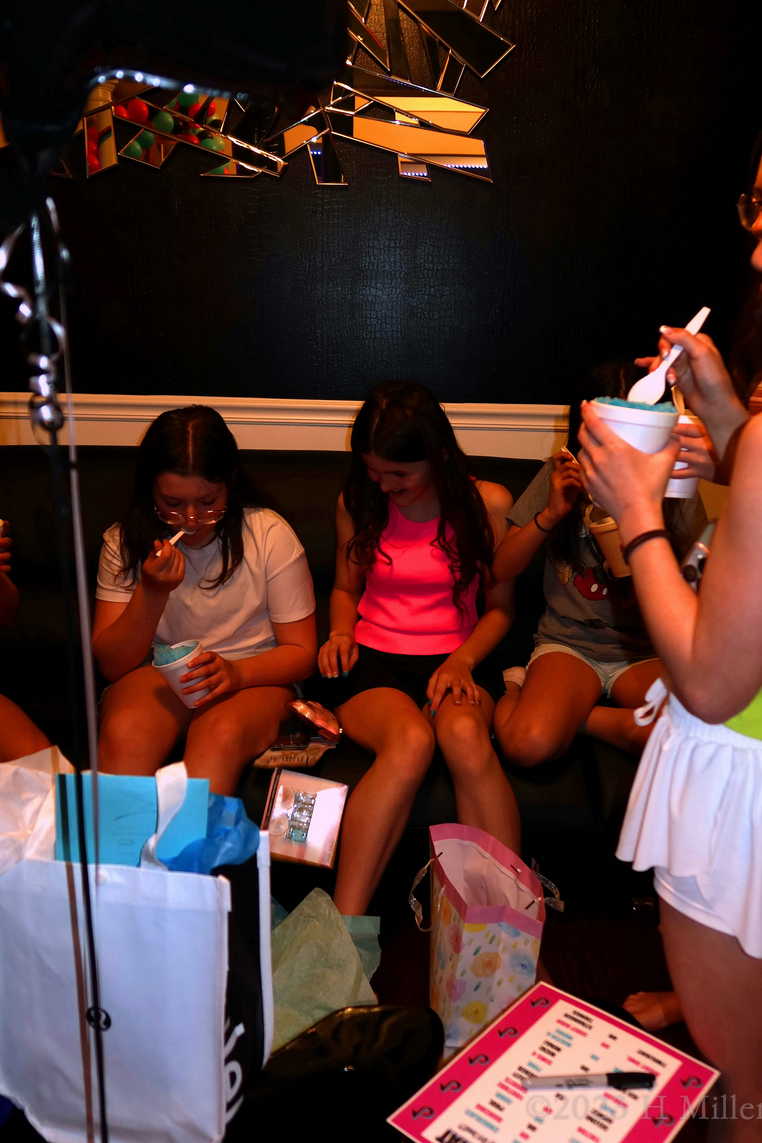 Milania's 11th Kids Spa Birthday Party 