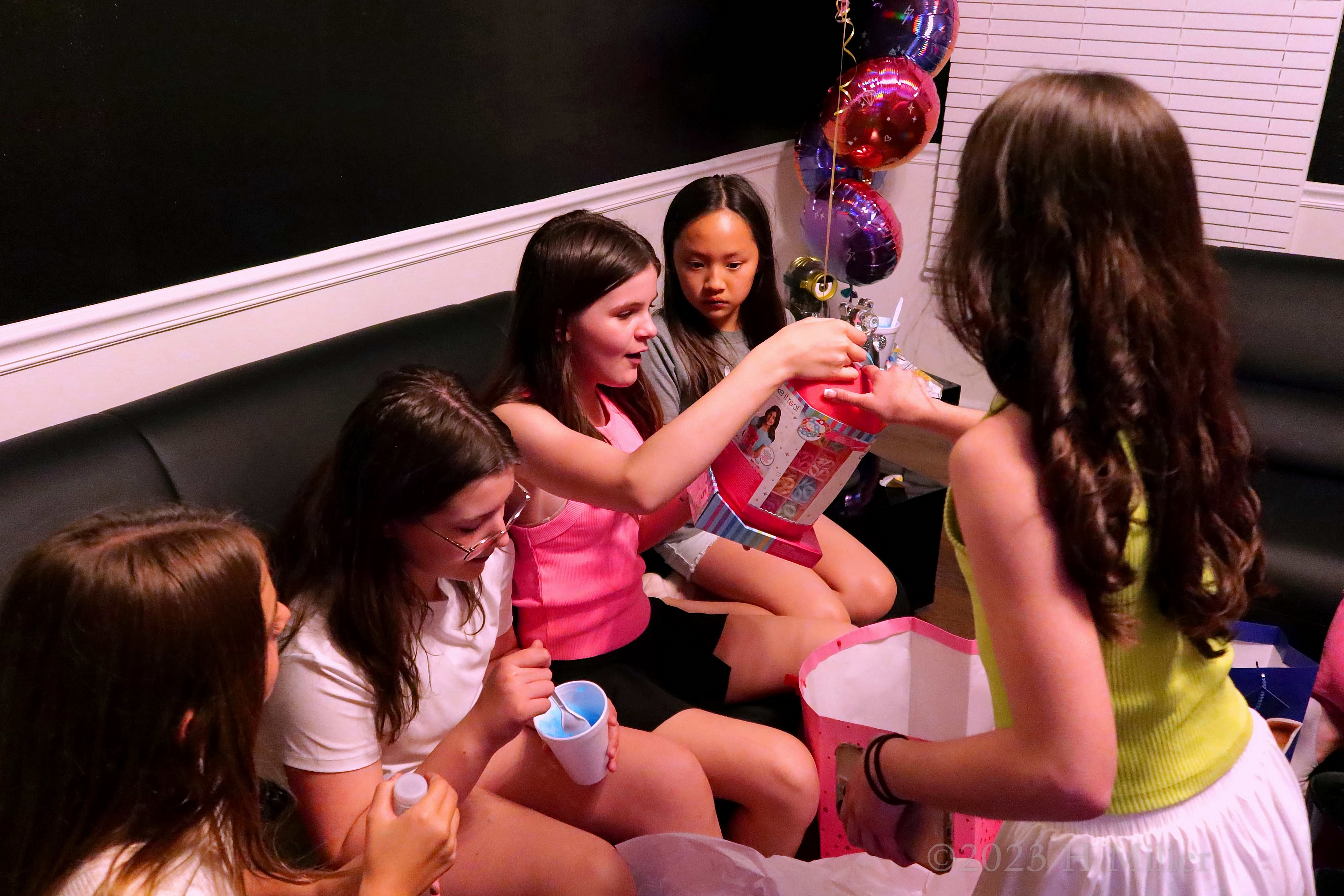 Milania's 11th Kids Spa Birthday Party 