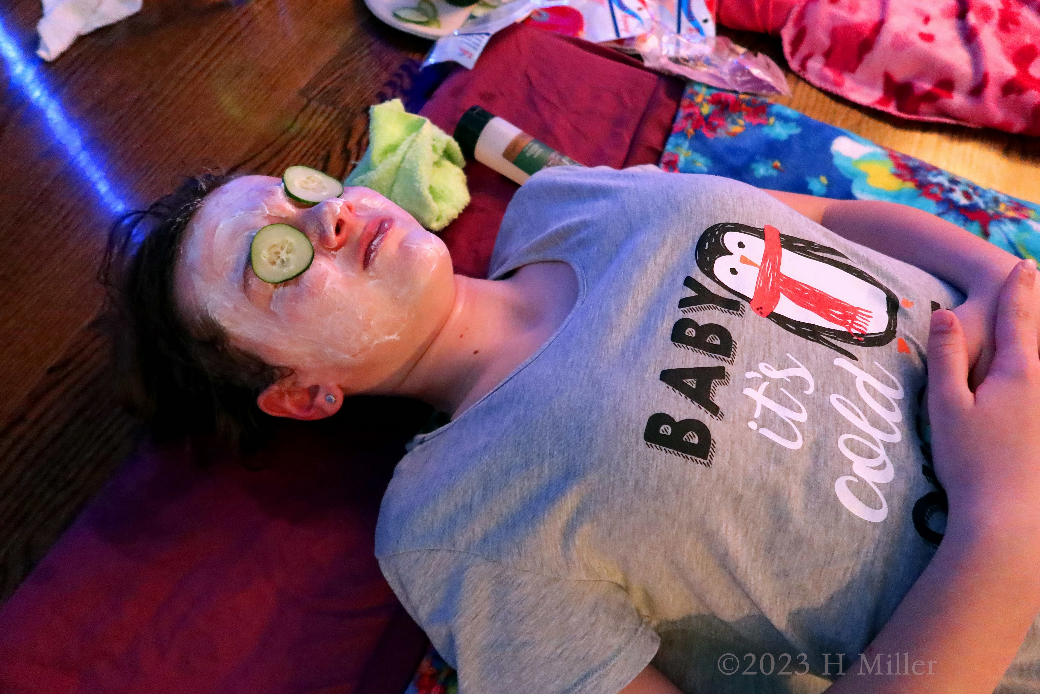 Milania's 11th Kids Spa Birthday Party Milania's 11th Kids Spa Birthday Party