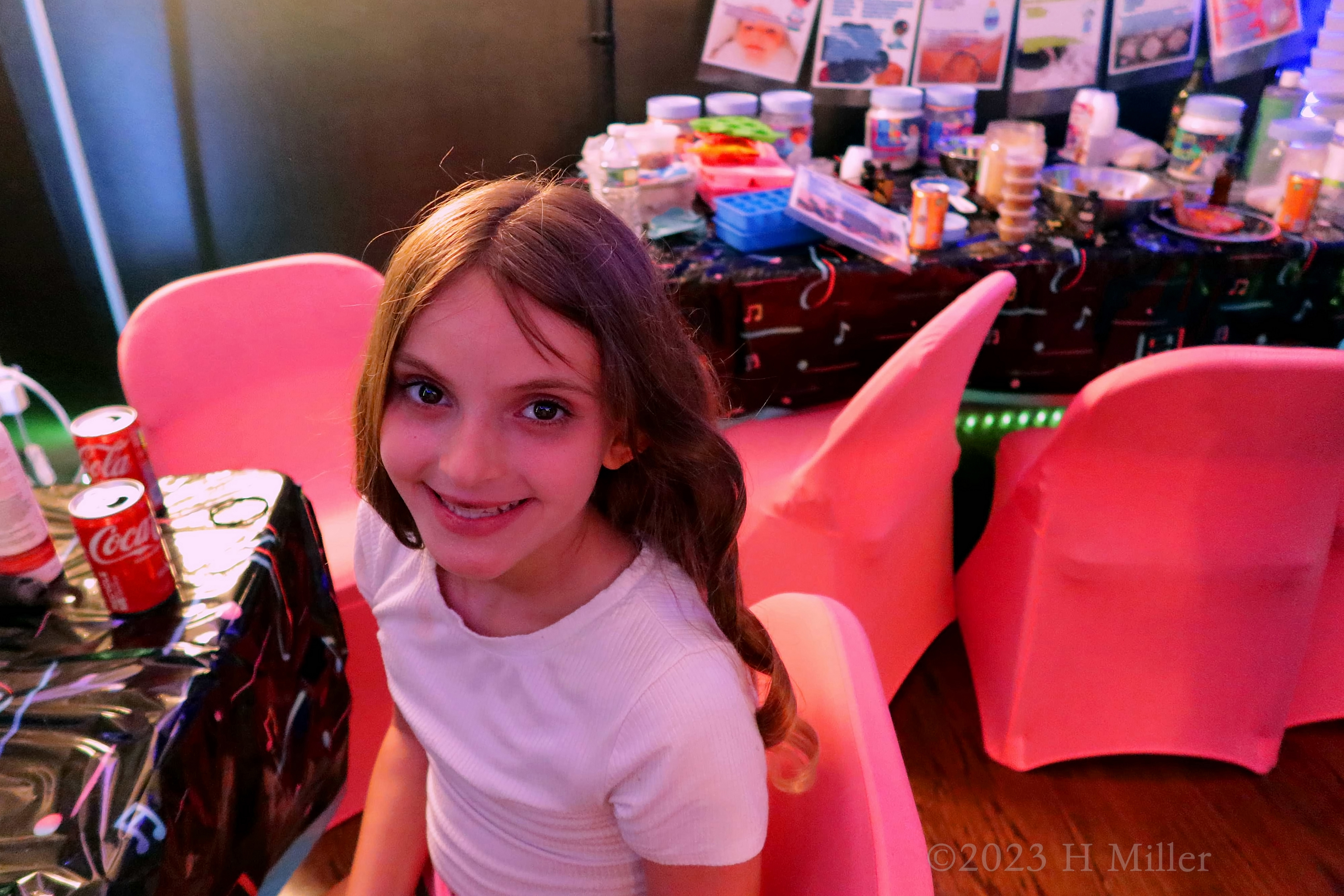 Milania's 11th Kids Spa Birthday Party