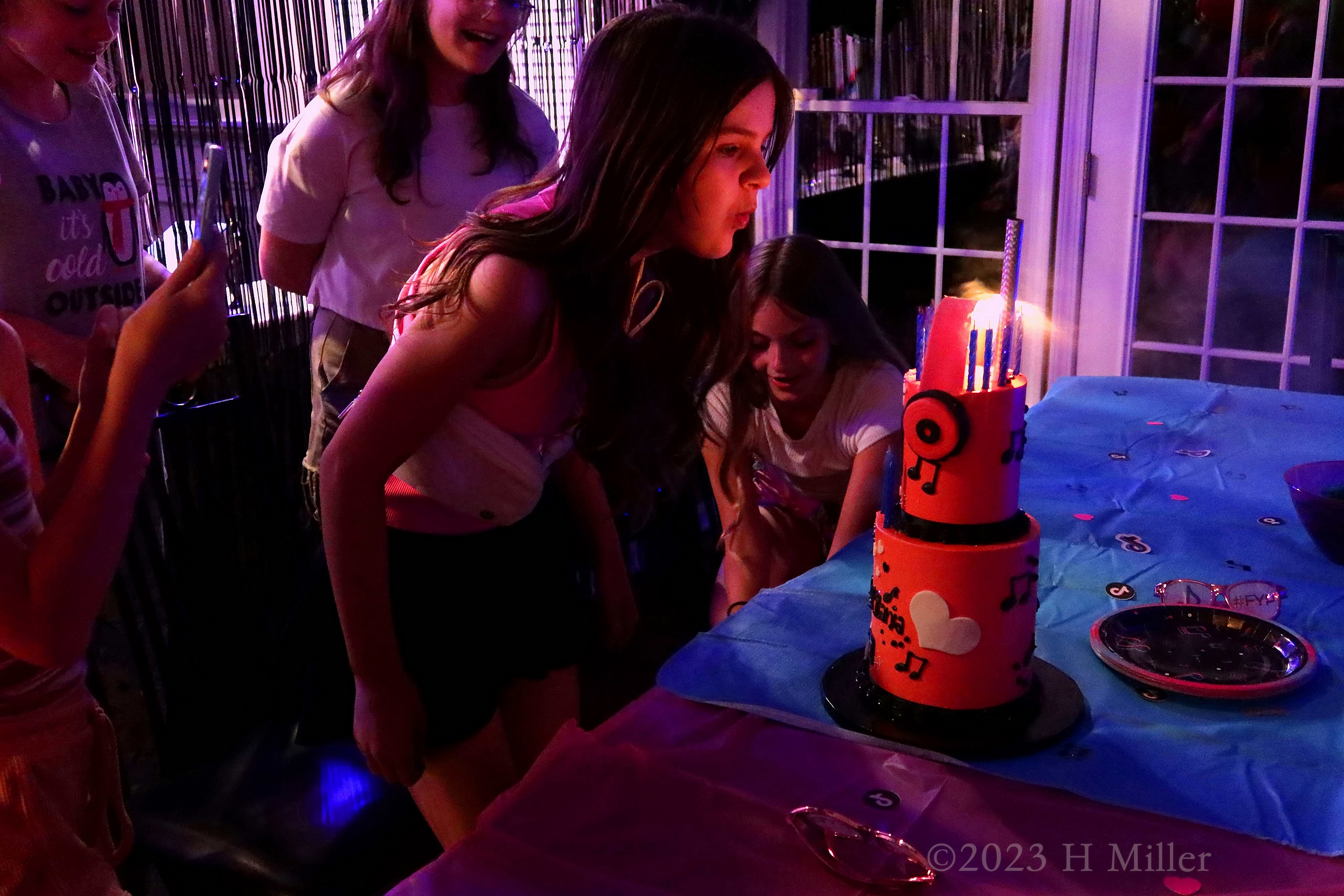 Milania's 11th Kids Spa Birthday Party