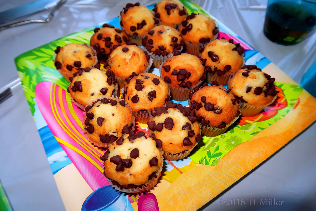 Yummy Home Baked Chocolate Chip Muffins! 