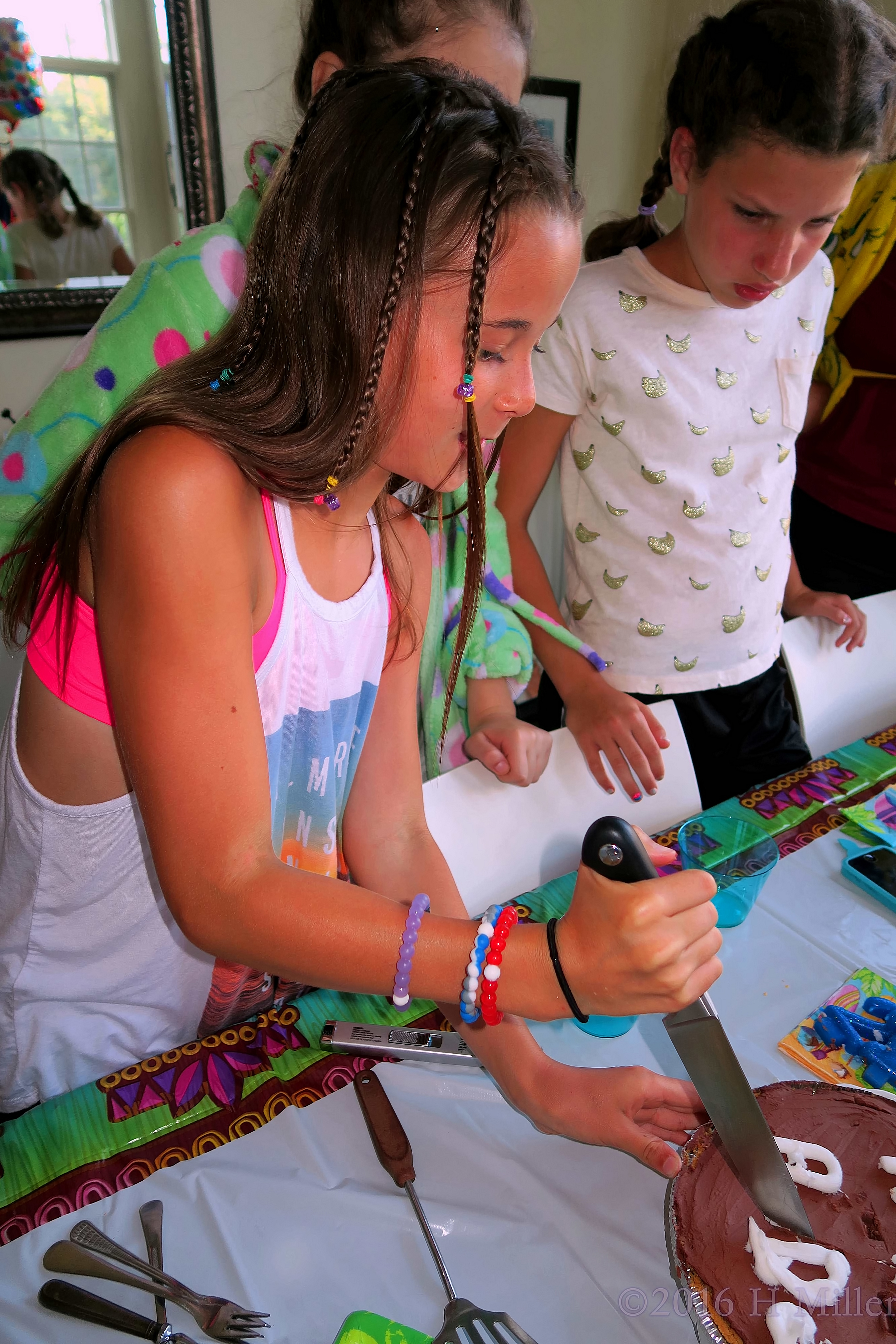 Carefully Cutting The Cake Carefully Cutting The Cake