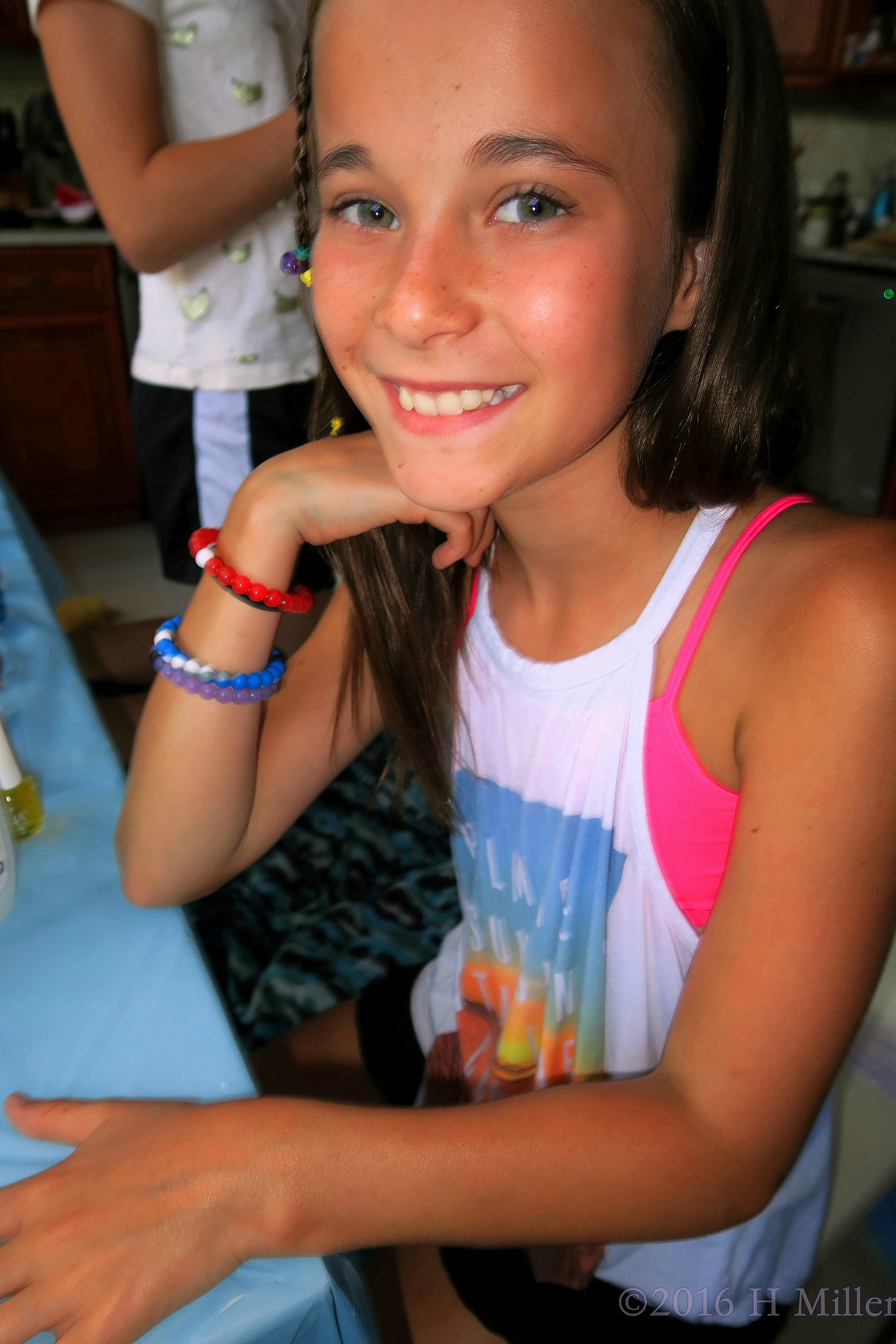 She's Excited For Her Kids Spa Mini Mani! She's Excited For Her Kids Spa Mini Mani!