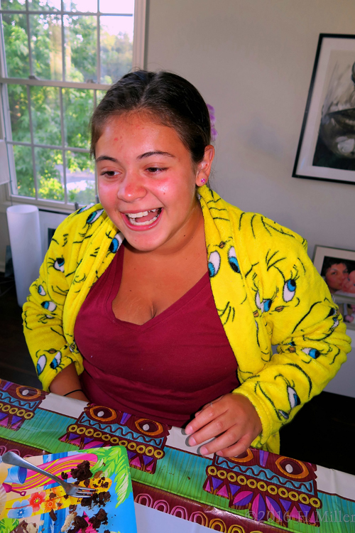 Laughing And Having Fun After Cake. Laughing And Having Fun After Cake.