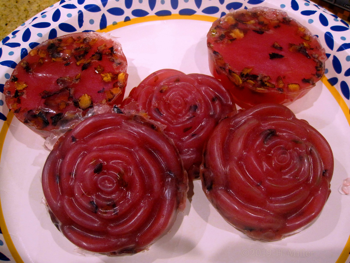 Another View Of The Awesome Rose Shaped Soap Kids Crafts! 