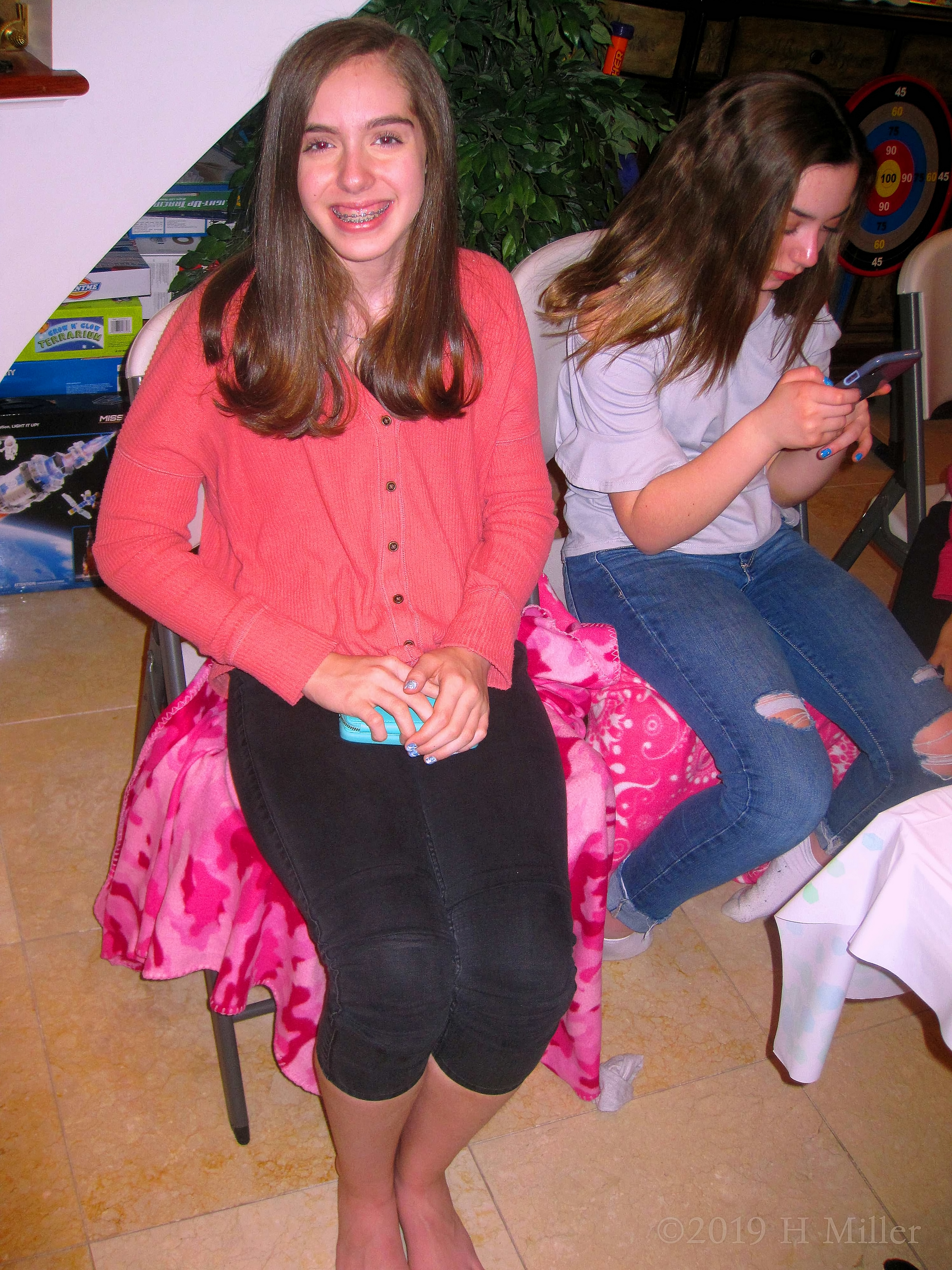 Smiles And Smiles! The Birthday Girl Smiles After Her Pedicure For Kids! Smiles And Smiles! The Birthday Girl Smiles After Her Pedicure For Kids!