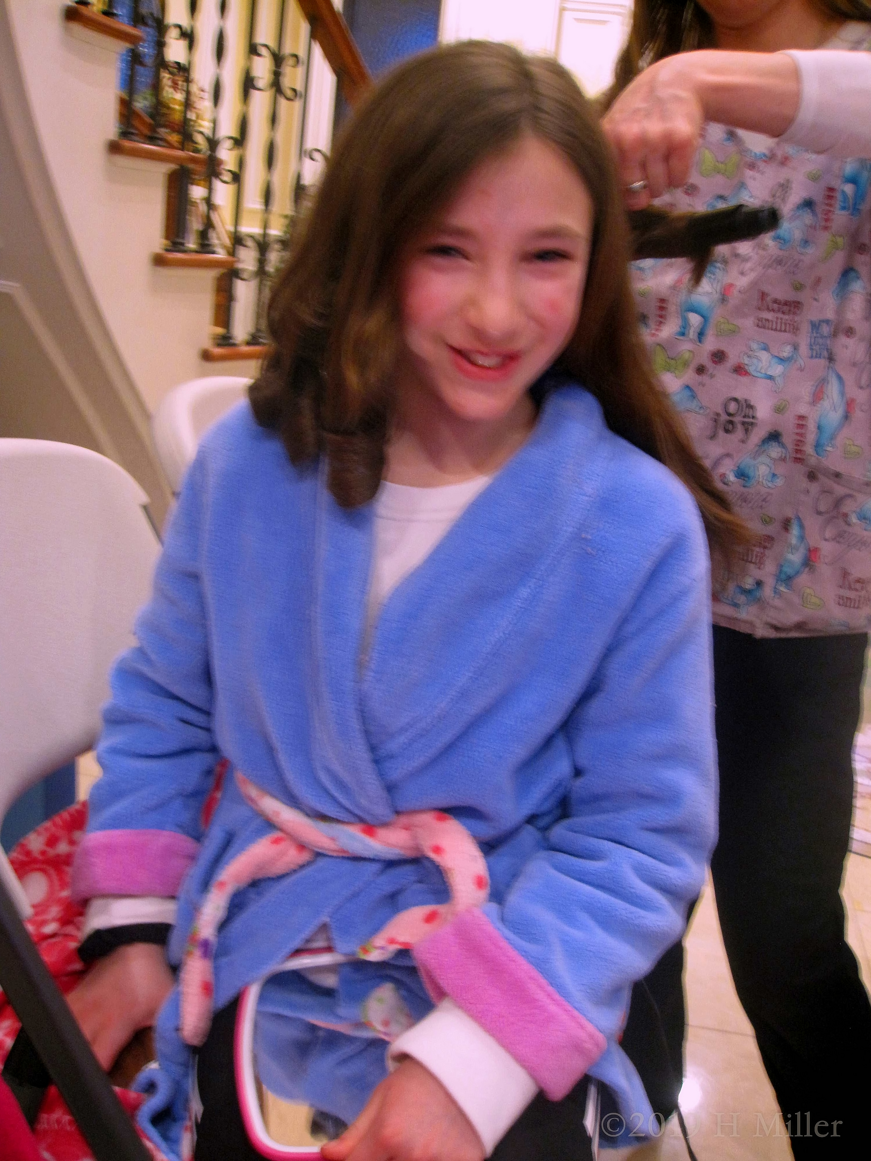 Smiling During Girls Hairstyles! Smiling During Girls Hairstyles!