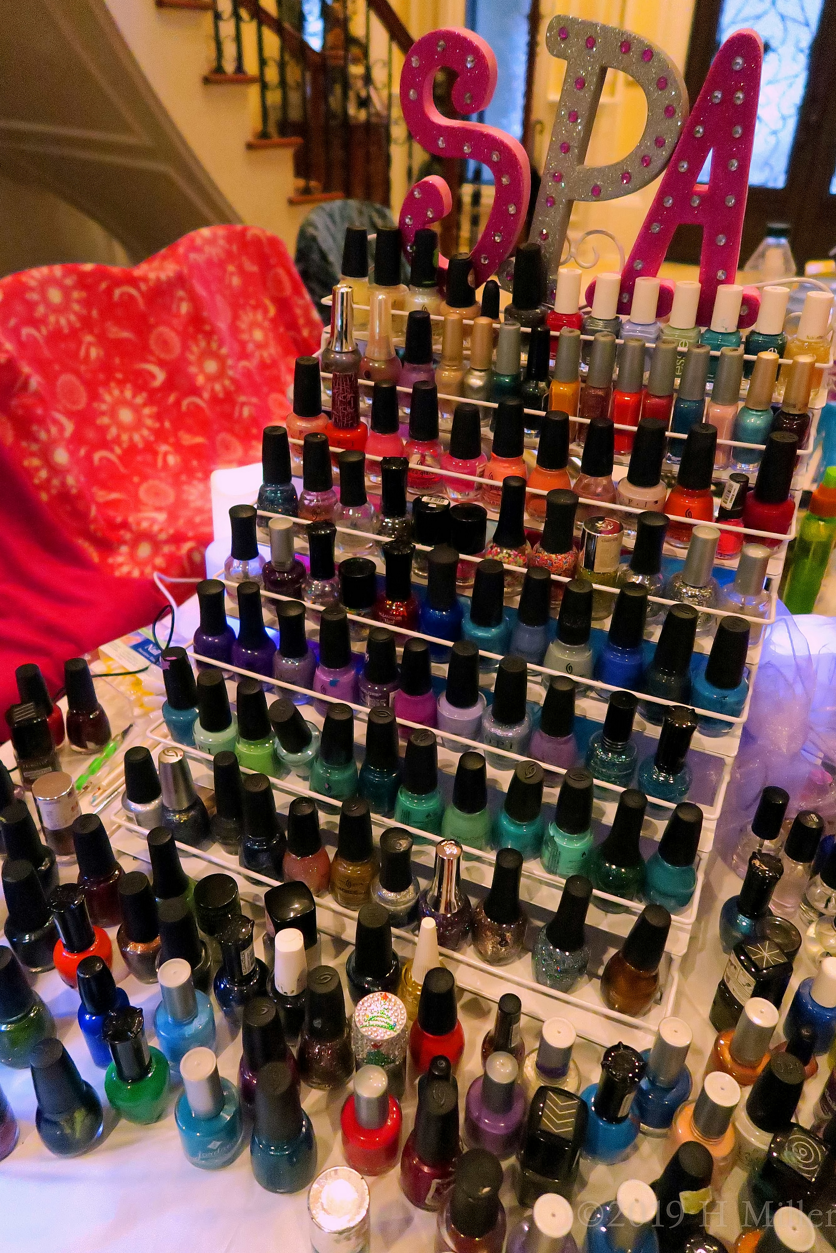 The Kids Nail Spa Set Up For The Party! The Kids Nail Spa Set Up For The Party!