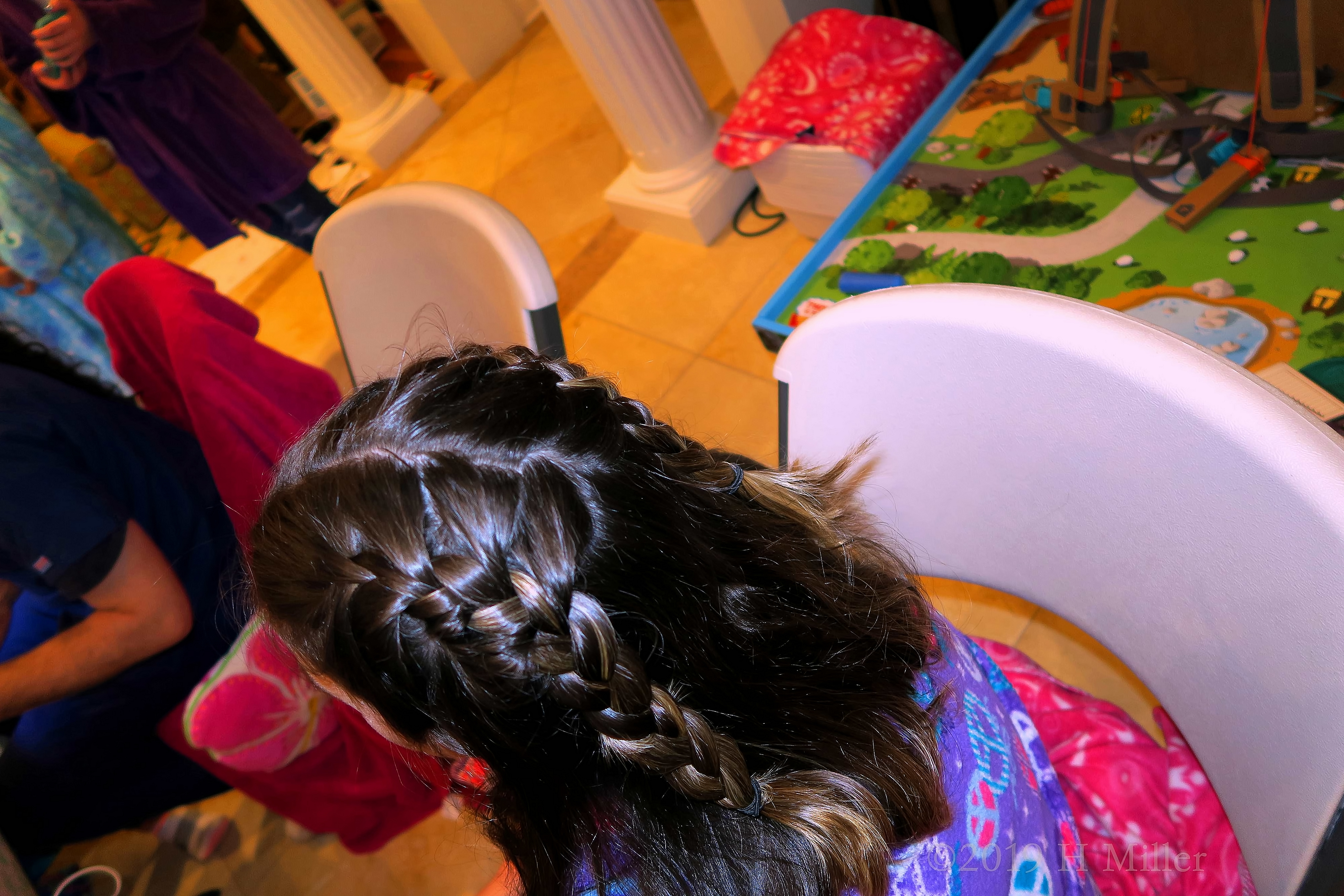A Very Elegant Partial Dutch Braid Kids Hairstyle From Pinterest! 