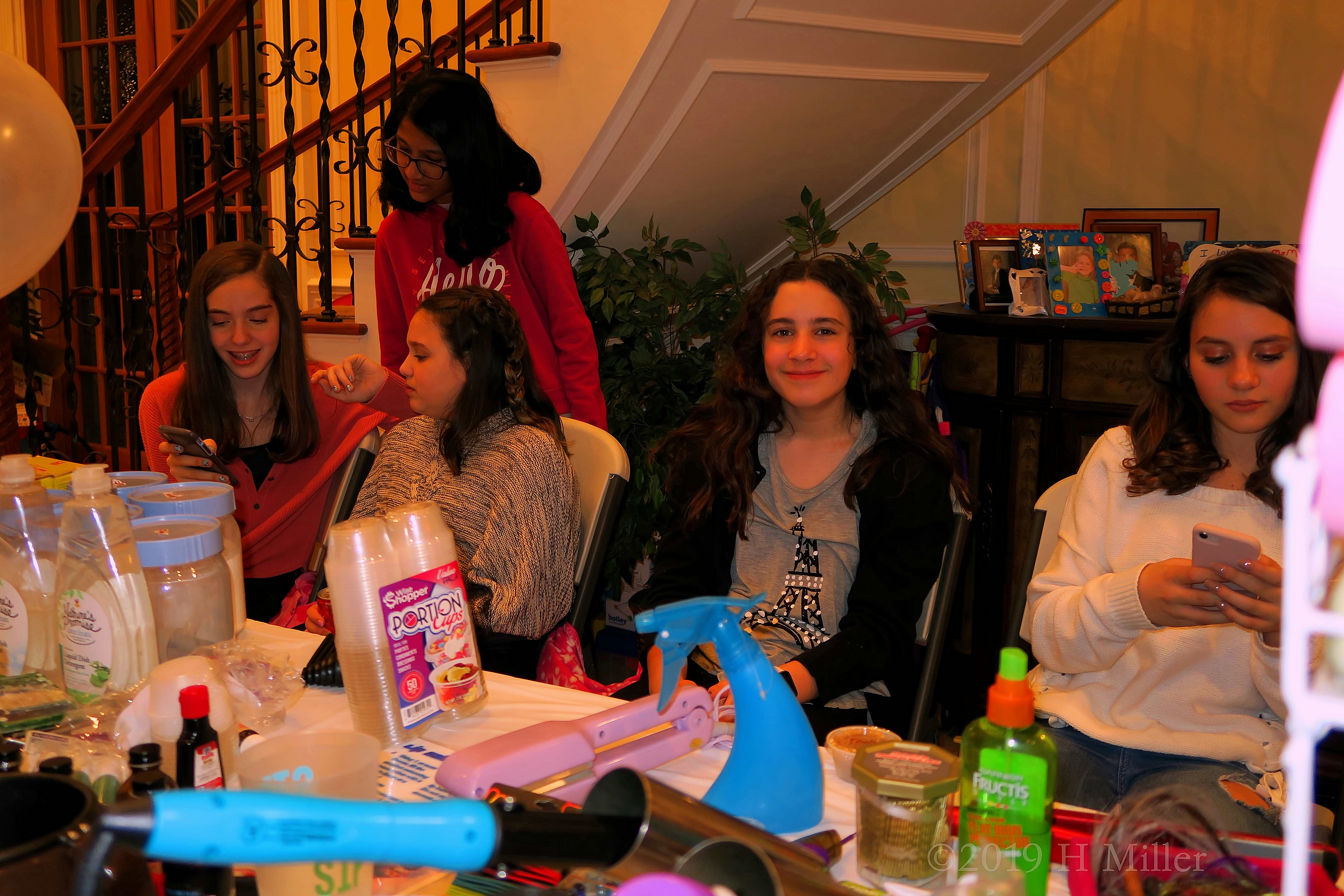 Smiling And Chatting With Their Phones During Kids Pedis! Smiling And Chatting With Their Phones During Kids Pedis!