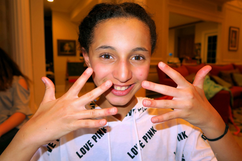 Another Big Smile After Kids Manicures! Another Big Smile After Kids Manicures!