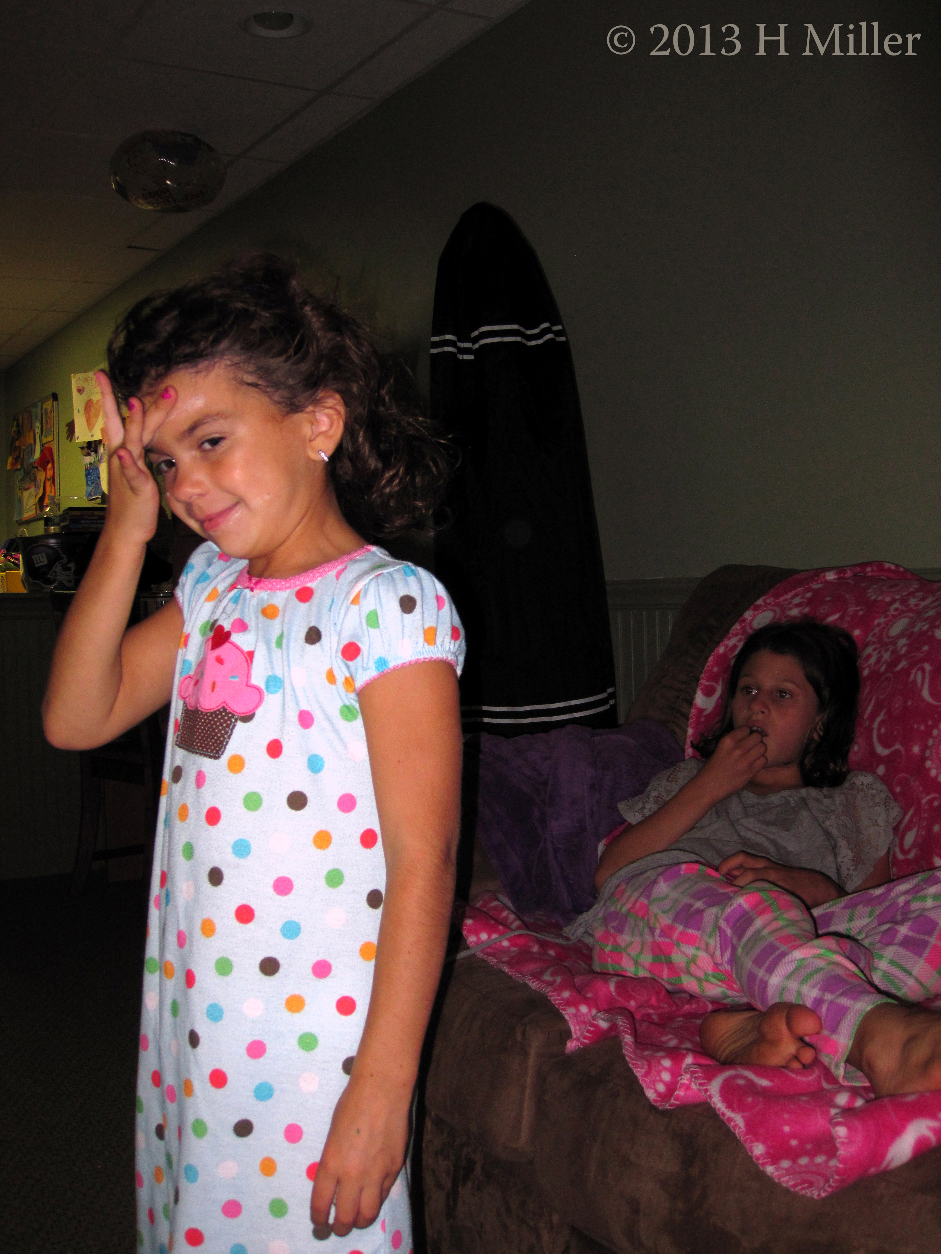 Done With Her Facial Activity Already! Done With Her Facial Activity Already!