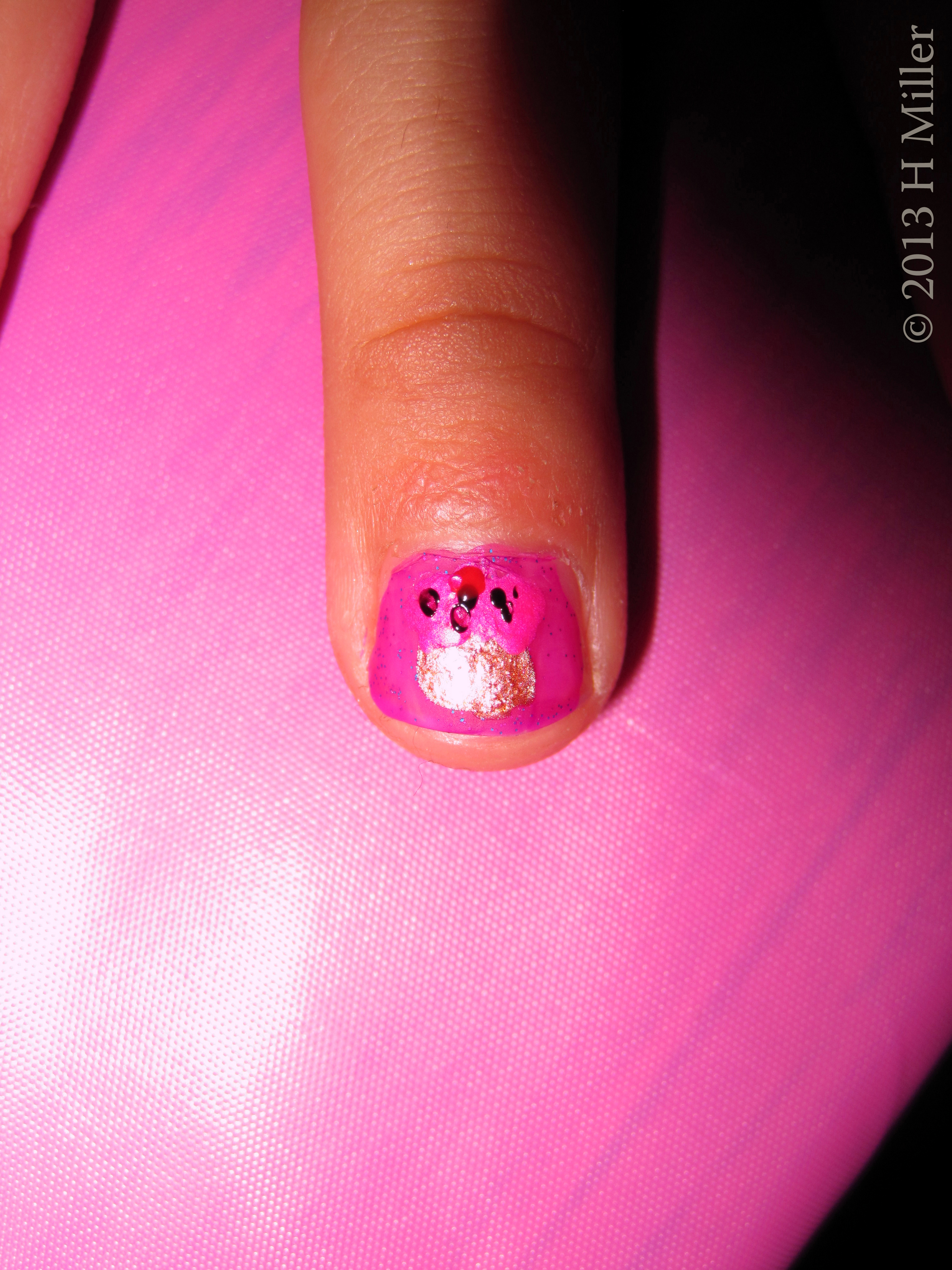 Other Cupcake Nail Art Super Close Up Other Cupcake Nail Art Super Close Up