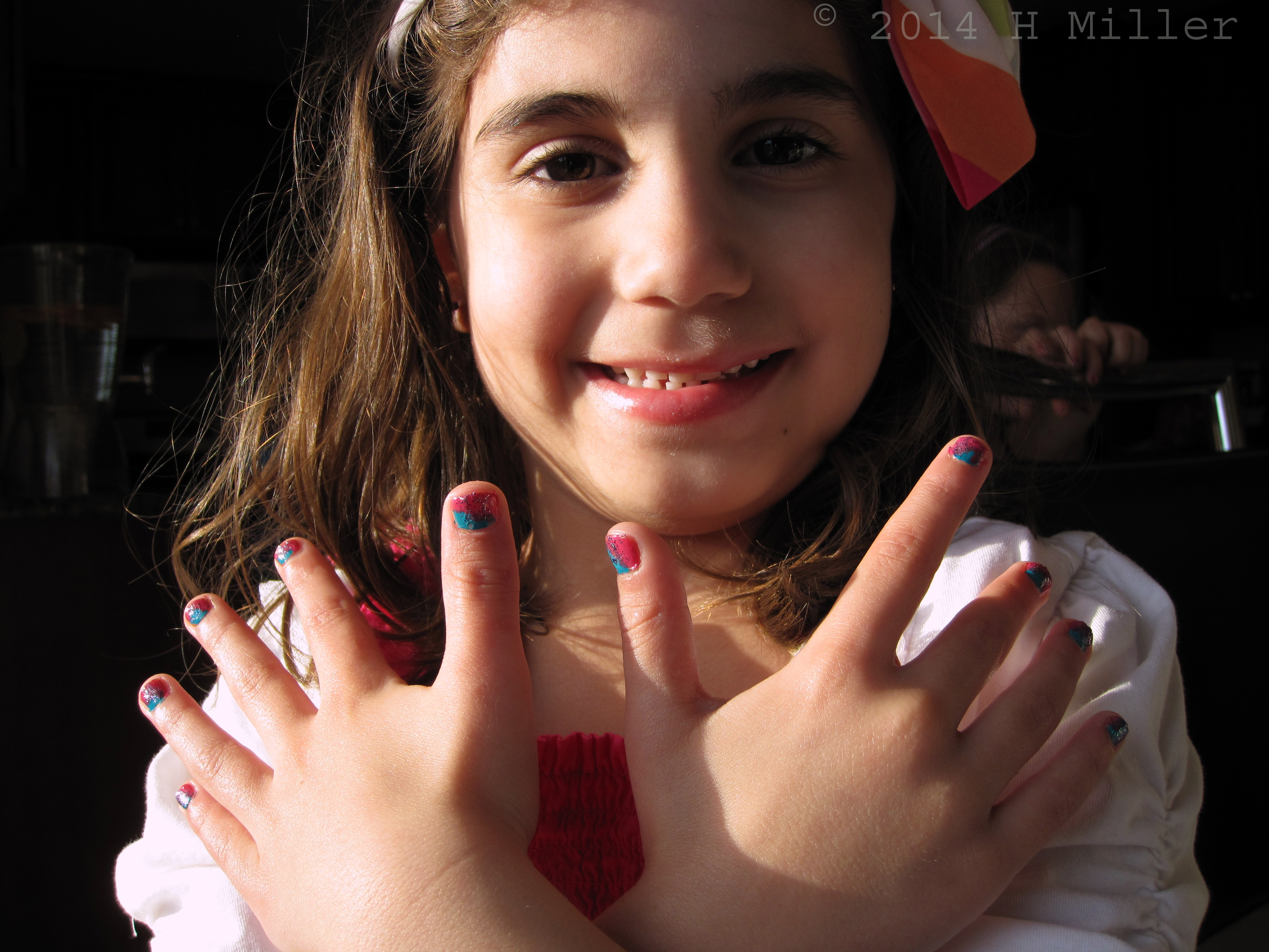 Kids Nail Art Ombre Color Blend Kids Nail Art Ombre Color Blend