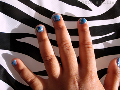 Eggshell Blue And Sparkle Top Coat Kids Mini Mani Eggshell Blue And Sparkle Top Coat Kids Mini Mani