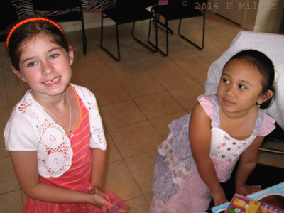 Nail Protectors Match Her Dress! Nail Protectors Match Her Dress!