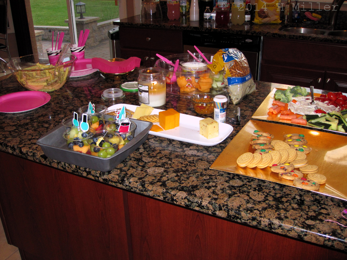 Snacks And Goodies Table 