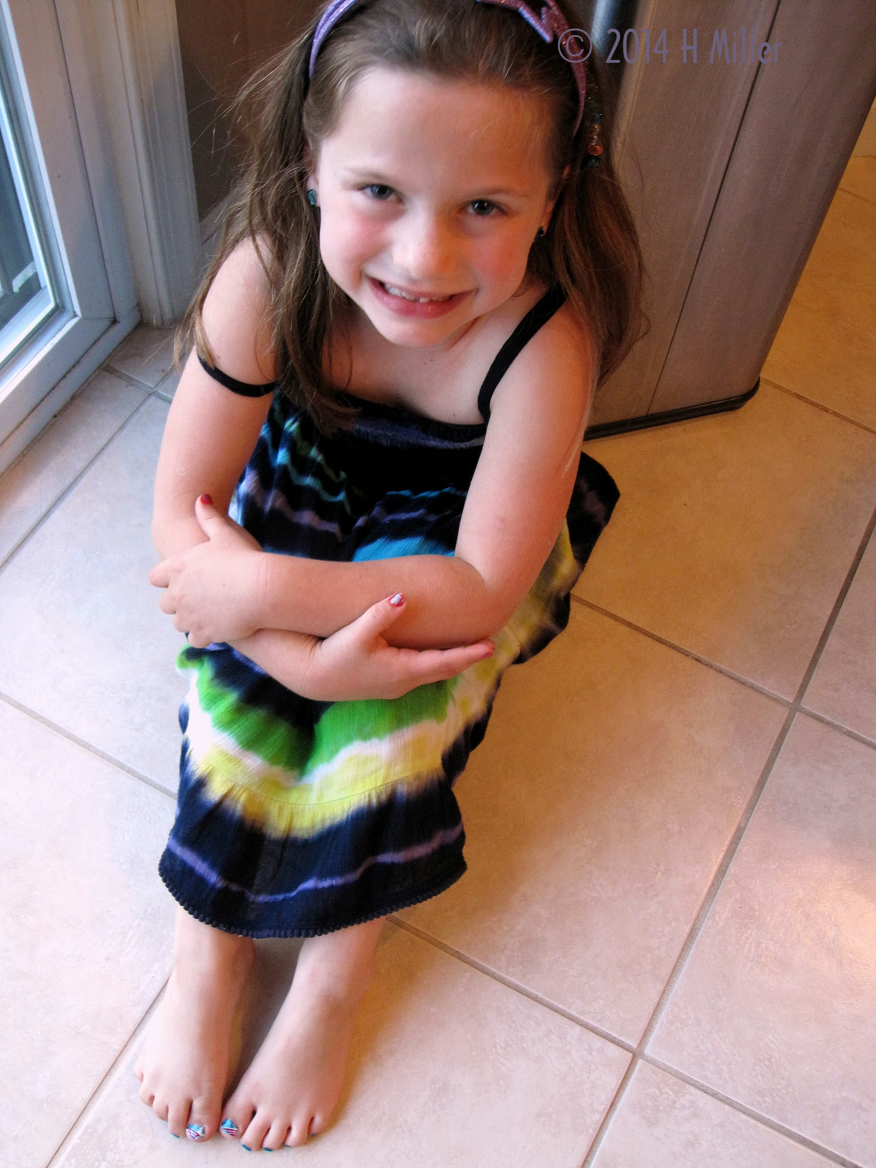 Showing Us Her Hair And American Flag Pedi nail Art Showing Us Her Hair And American Flag Pedi nail Art