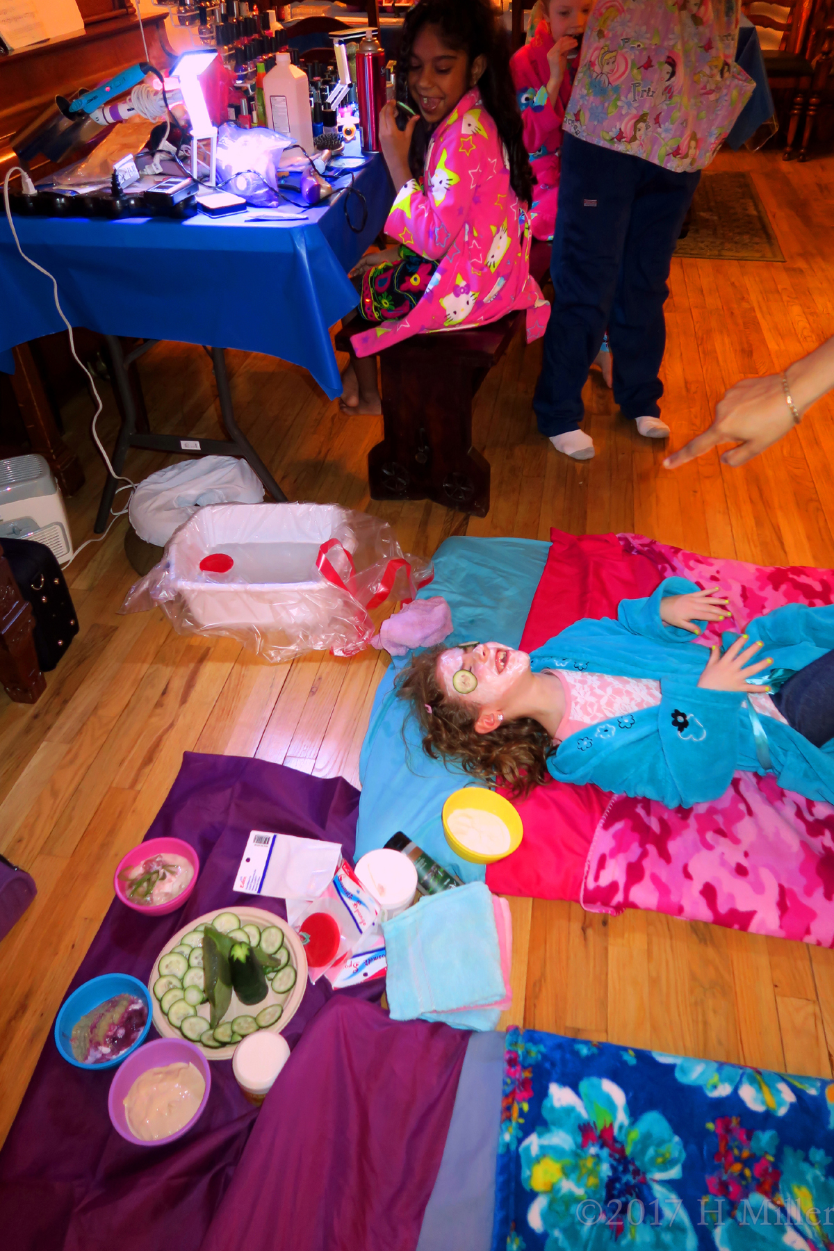 Kids Facials And Girls Hairstyles At The Spa For Kids! 