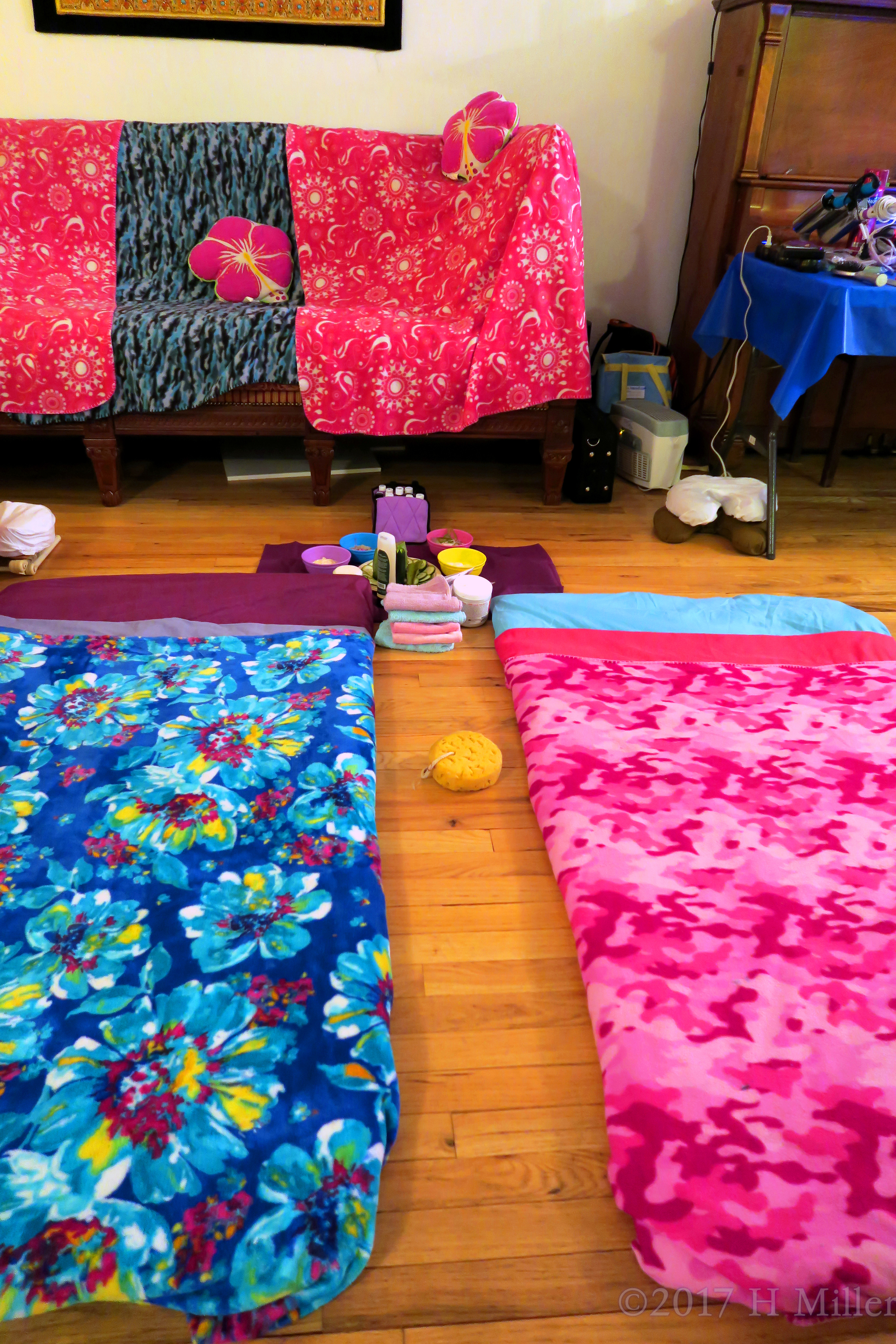 Another View Of The Kids Facial And Massage Area. Another View Of The Kids Facial And Massage Area.