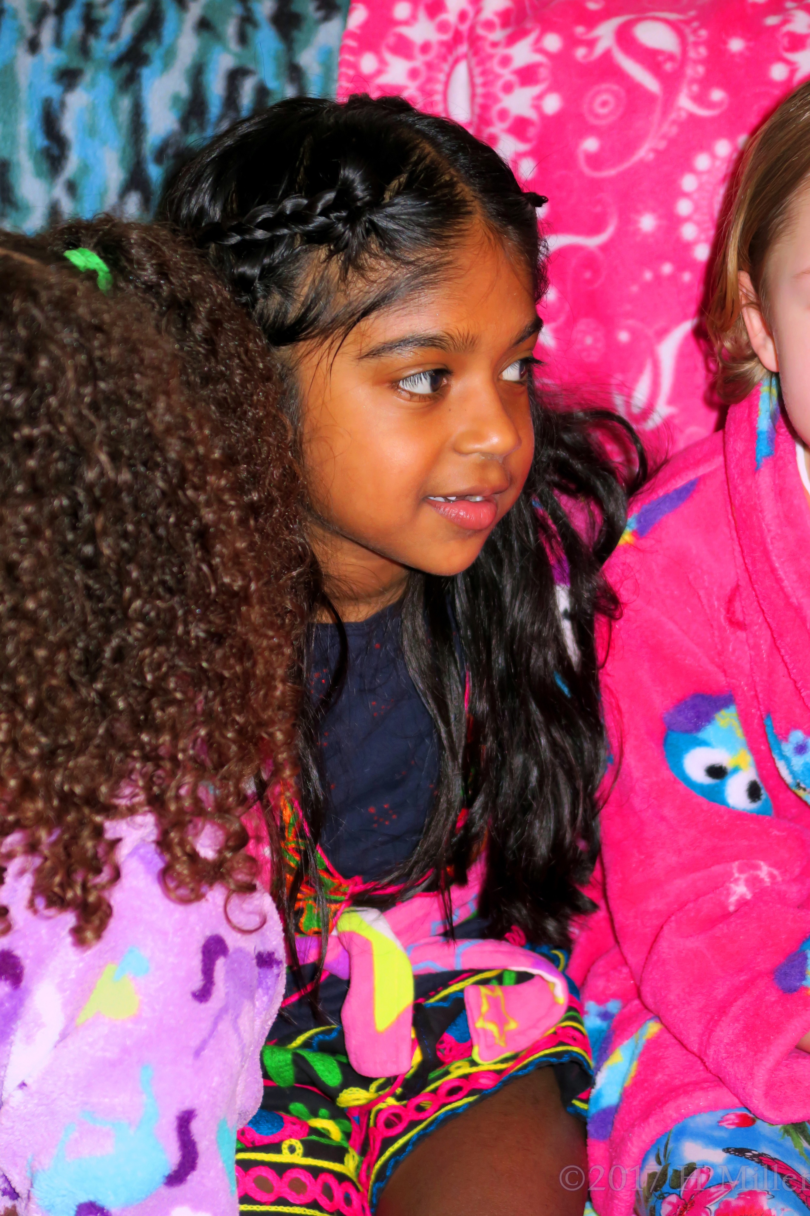 The Birthday Girl In Her Spa Robe! The Birthday Girl In Her Spa Robe!