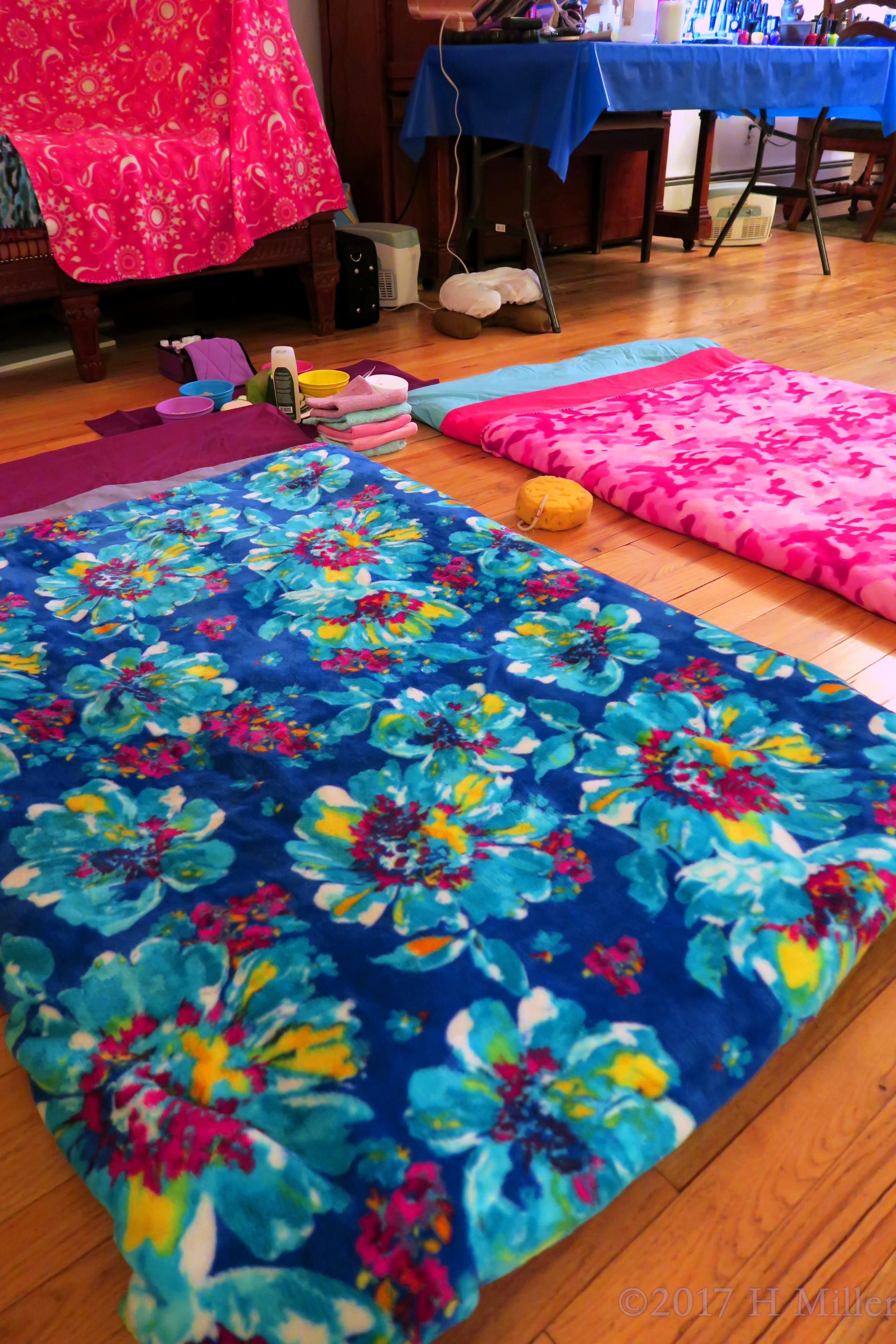 The Kids Facials Area At The Spa For Girls. The Kids Facials Area At The Spa For Girls.