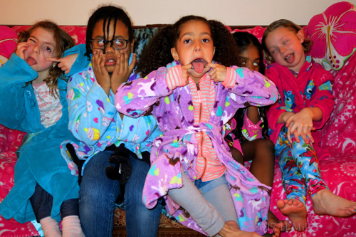 Another Silly Faces Kids Spa Party Group Picture! Another Silly Faces Kids Spa Party Group Picture!