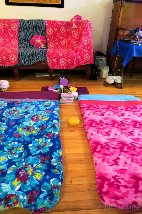 Another View Of The Kids Facial And Massage Area. Another View Of The Kids Facial And Massage Area.