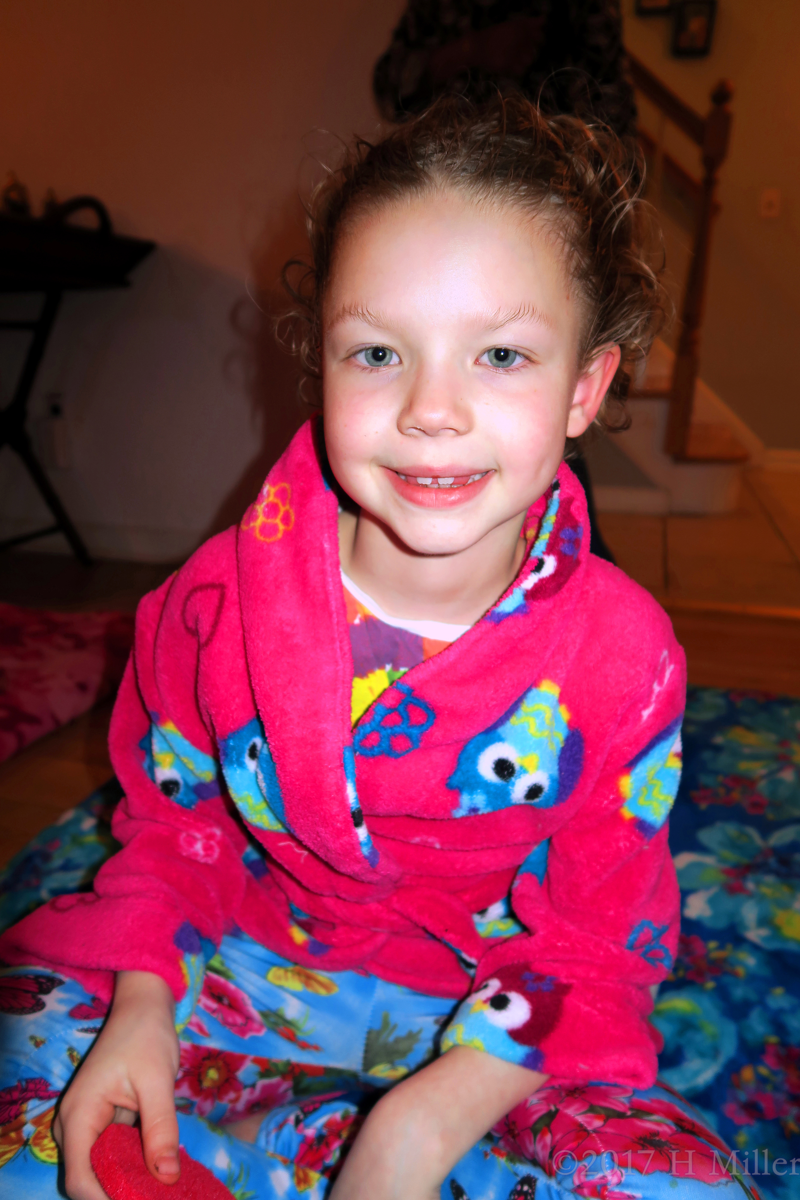 Smiles After Her Kids Facial! Smiles After Her Kids Facial!