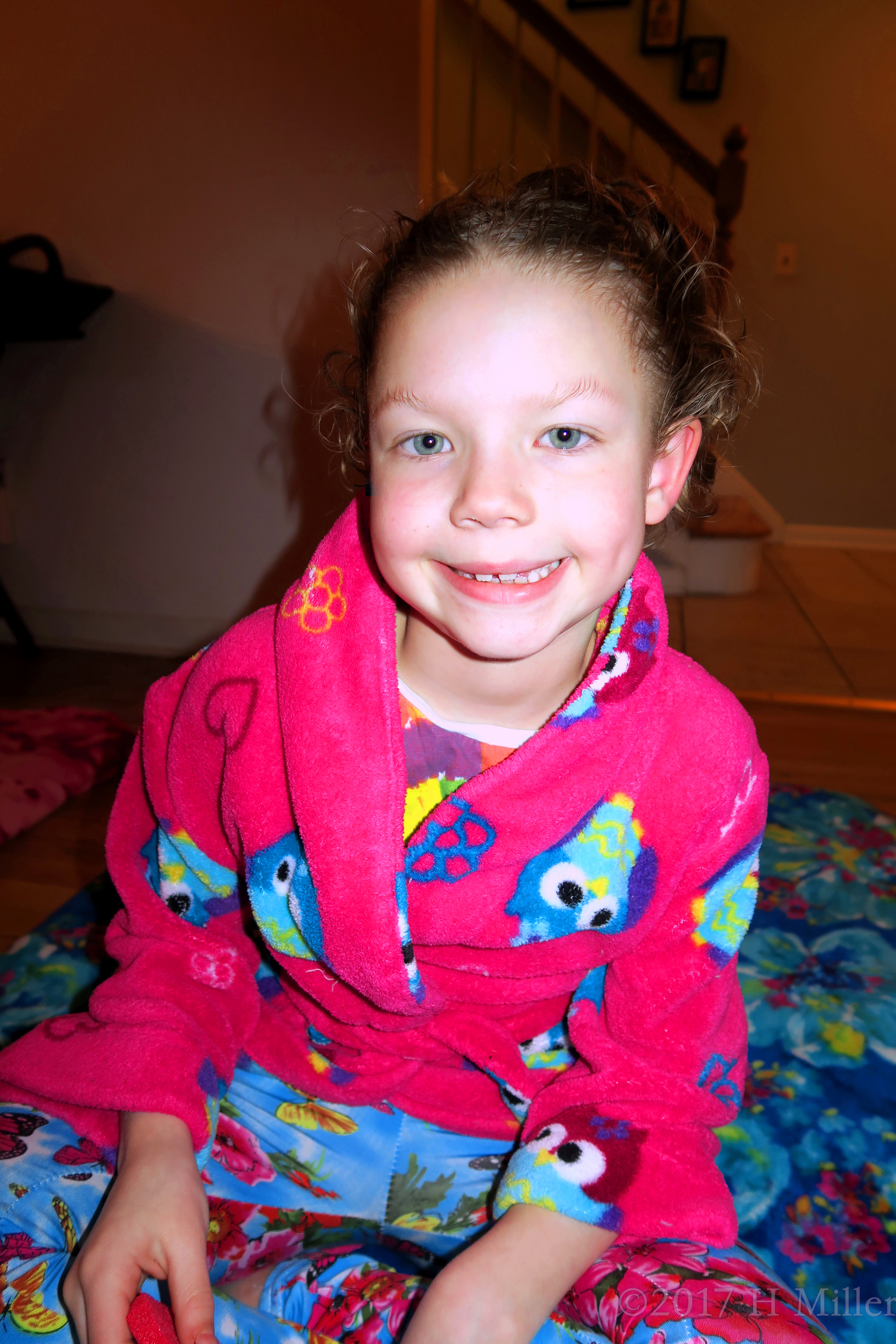 Smiling Big After Her Facial For Girls! Smiling Big After Her Facial For Girls!