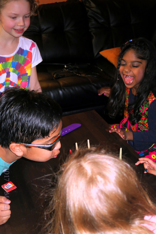 Her Brother Helps To Blow Out The Candles! Her Brother Helps To Blow Out The Candles!