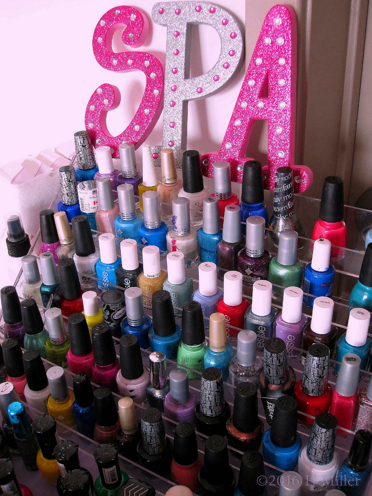 An Amazing Collection Of Nail Polish For The Kids Spa! 