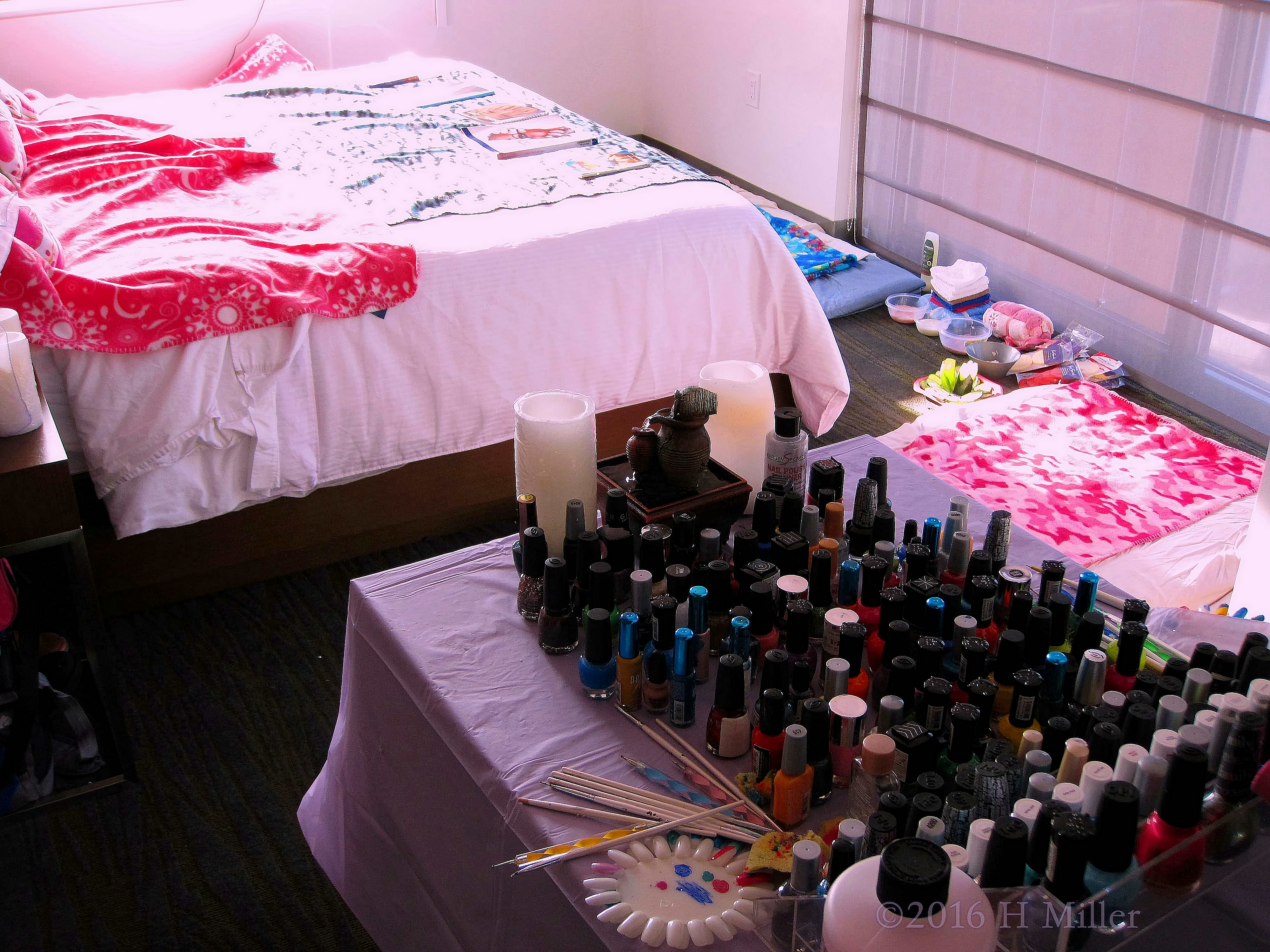 A Very Varied Collection Of Nail Polishes. A Very Varied Collection Of Nail Polishes.