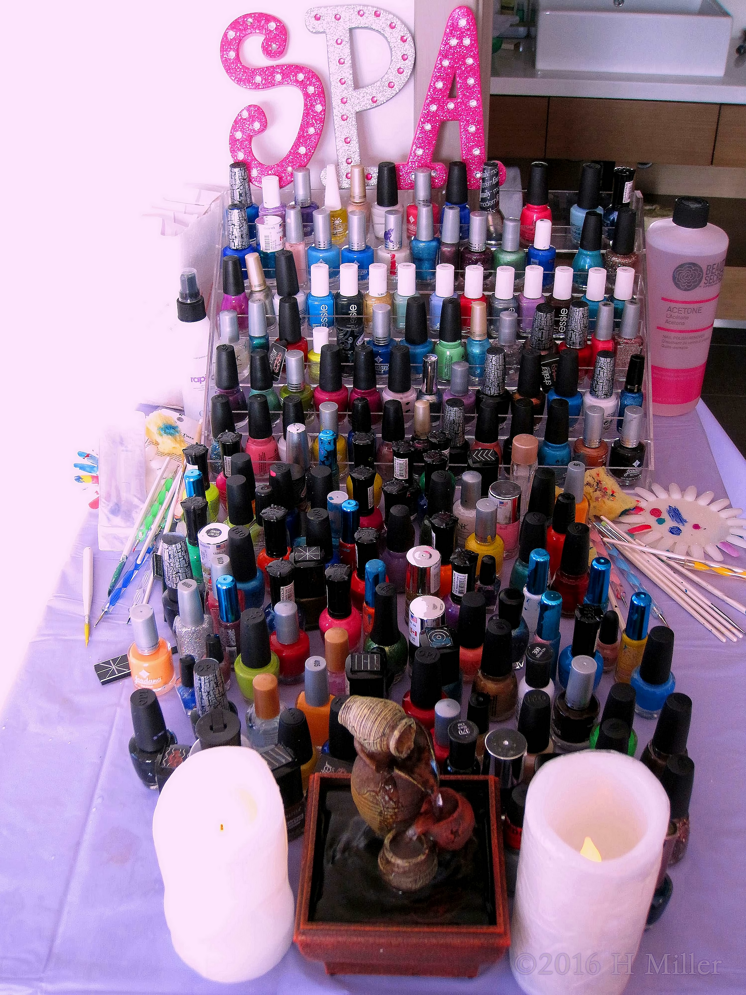 Amazing Nail Polishes Collection For The Girls Spa Party.