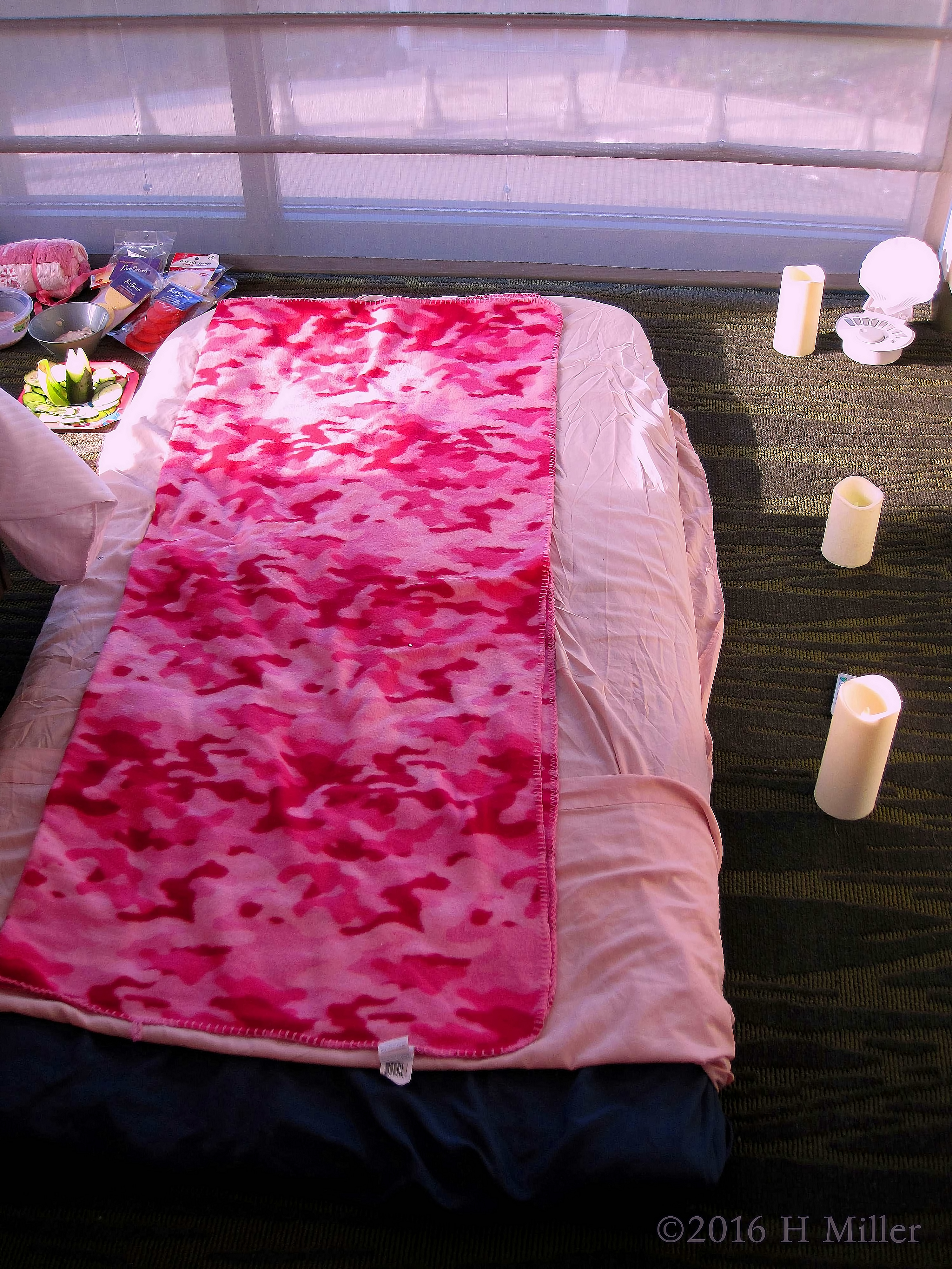 Beautiful View Of Spa Party Facials And Massage Area. Beautiful View Of Spa Party Facials And Massage Area.