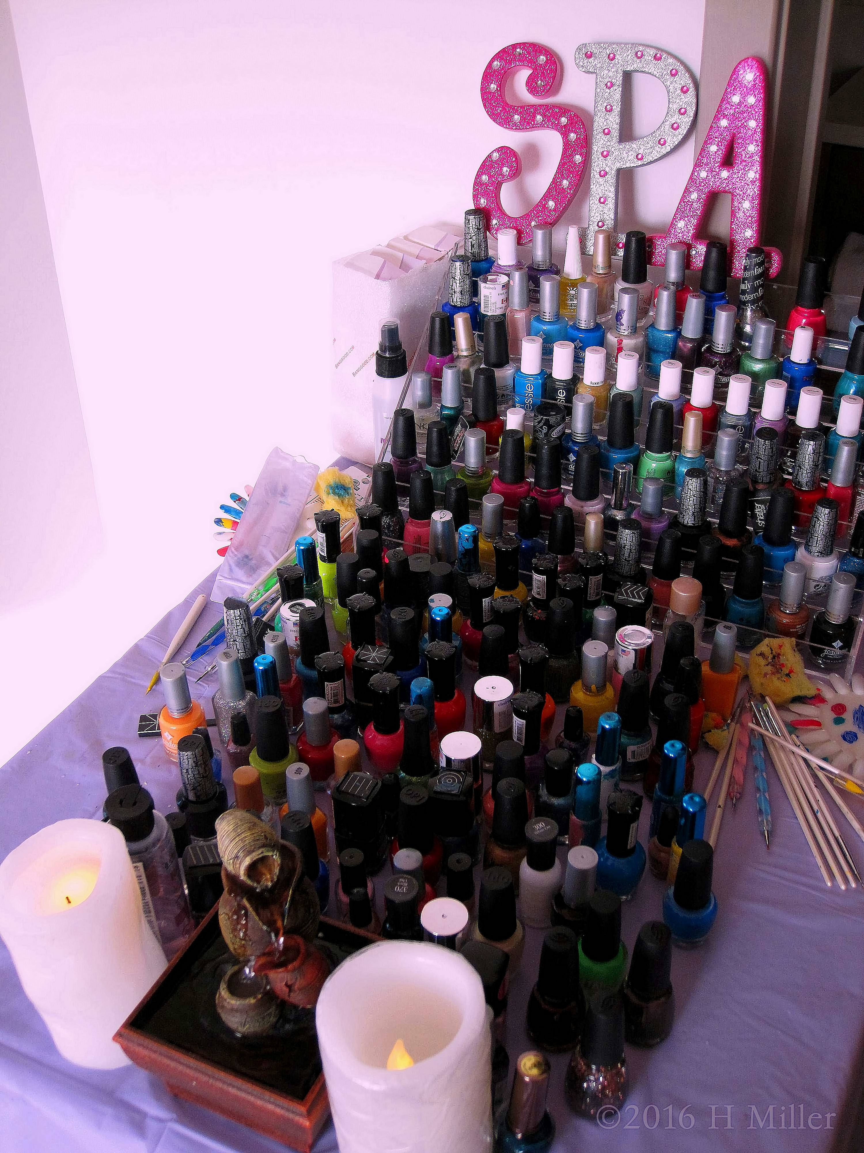 Spa Manicure Nail Polish Collection. Spa Manicure Nail Polish Collection.