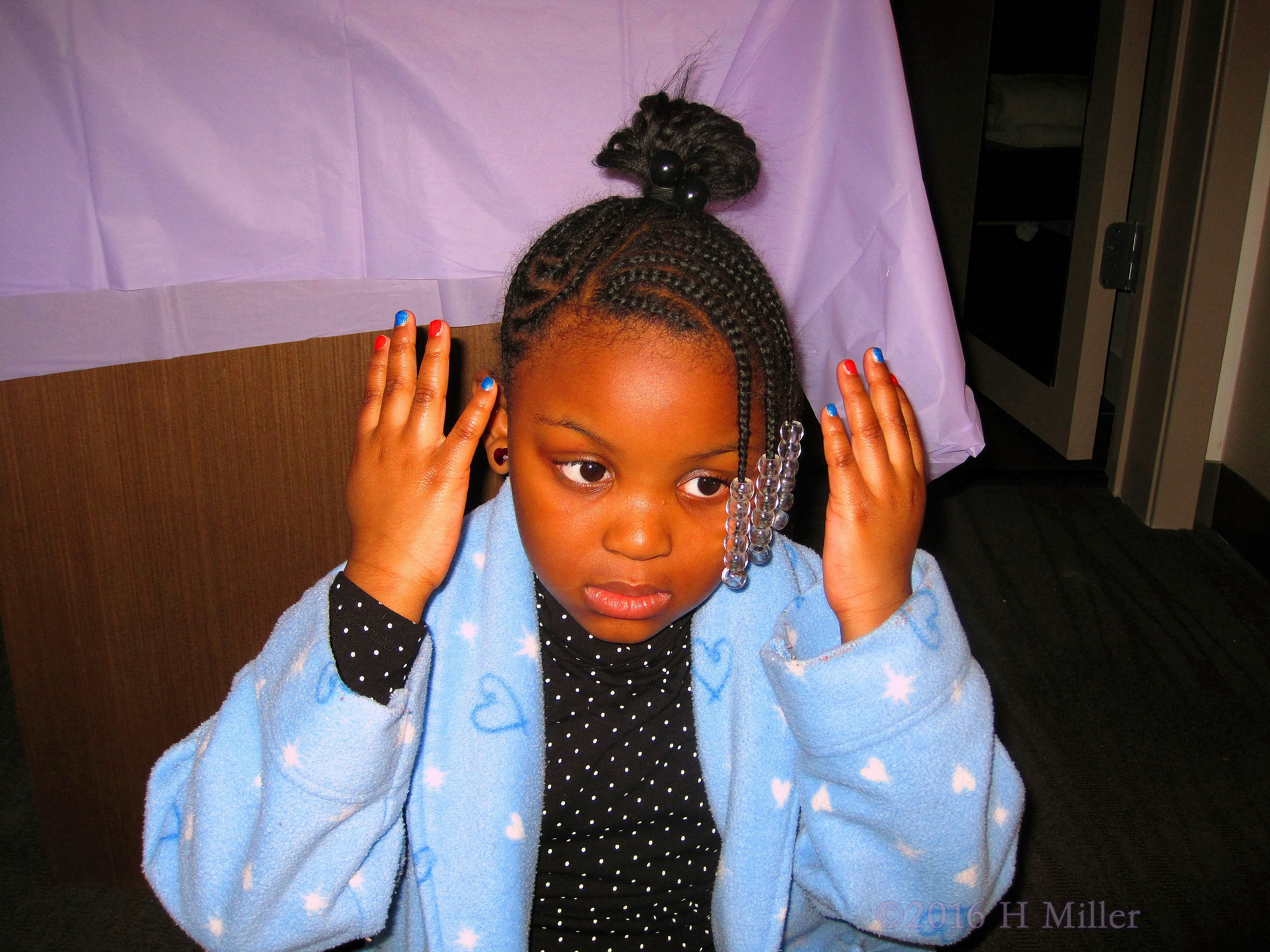 What A Beautiful Rainbow Kids Manicure. What A Beautiful Rainbow Kids Manicure.