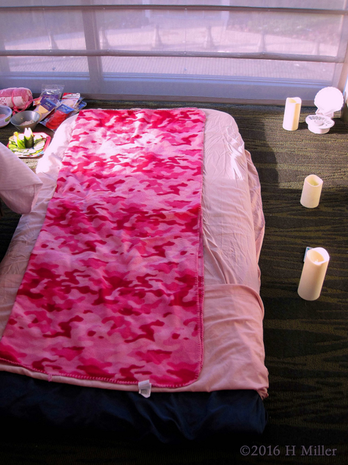 Beautiful View Of Spa Party Facials And Massage Area Beautiful View Of Spa Party Facials And Massage Area