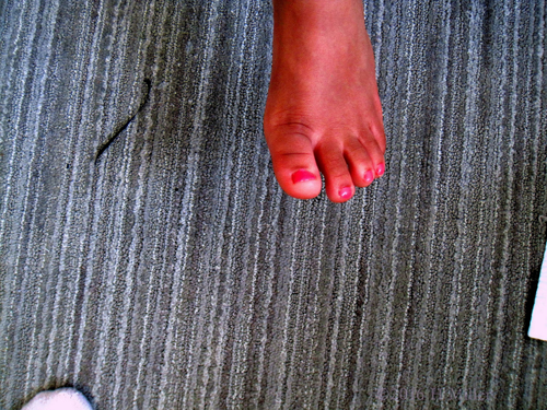 Pink Girls Pedicure. Pink Girls Pedicure.