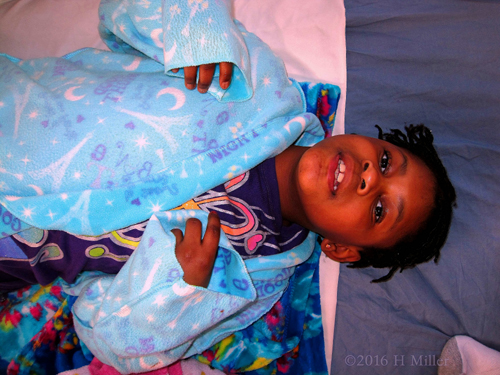 Ready For Her Kids Facial Spa Treatment. Ready For Her Kids Facial Spa Treatment.