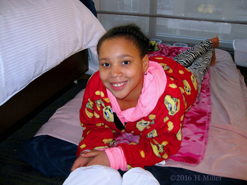 Smiling For A Picture Before Her Kids Massage Session. Smiling For A Picture Before Her Kids Massage Session.