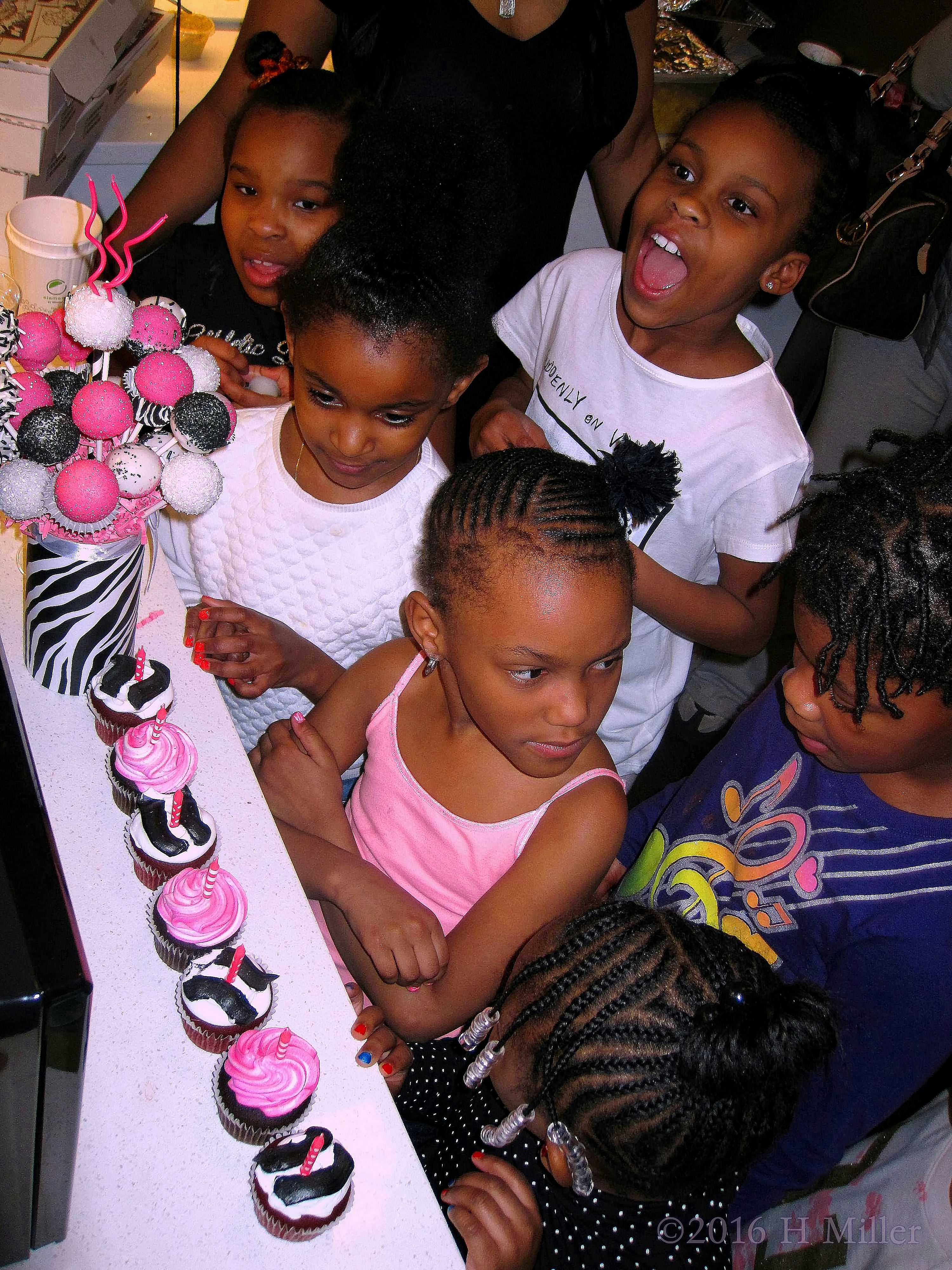 Discussing Some Interesting Ideas During The Kids Spa Party. Discussing Some Interesting Ideas During The Kids Spa Party.