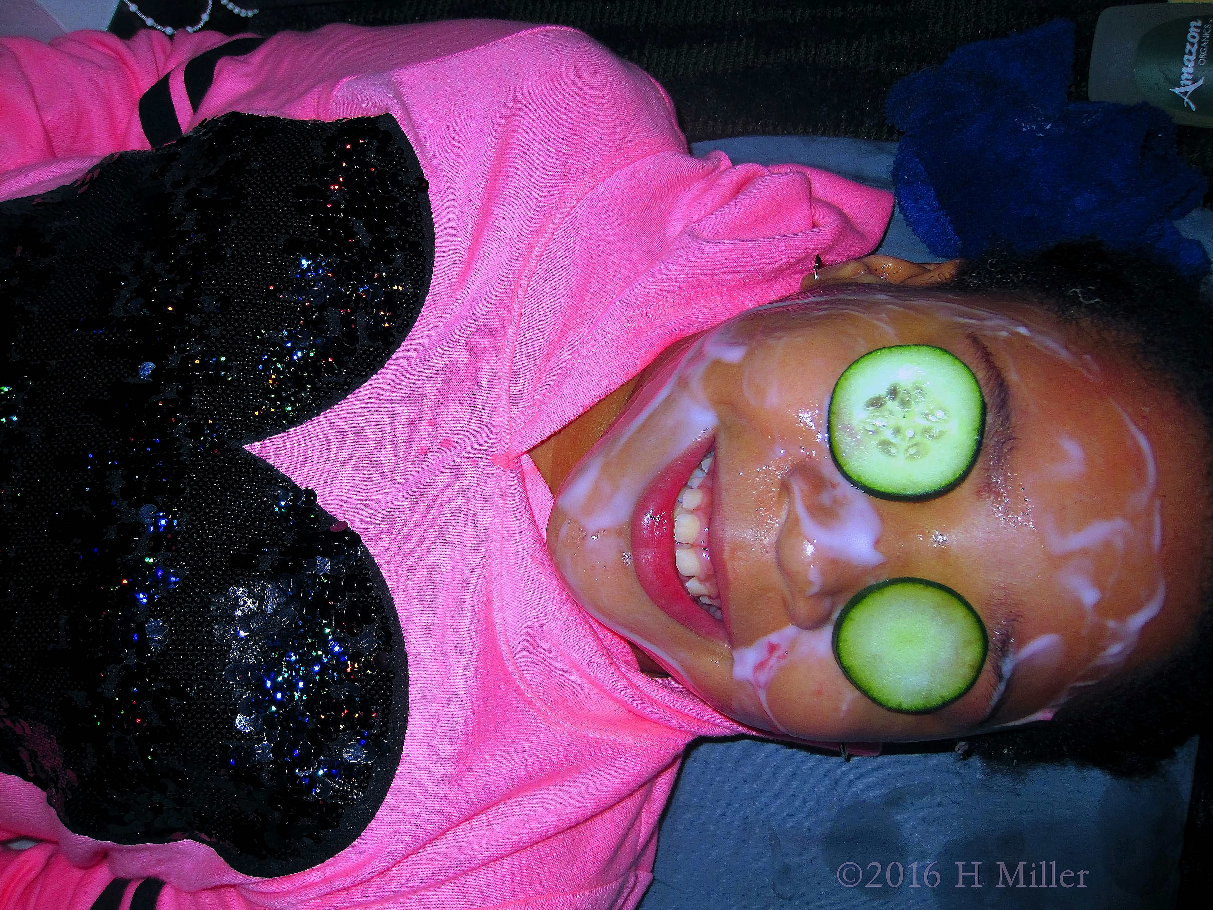 Smiling During Kids Facials. Smiling During Kids Facials.