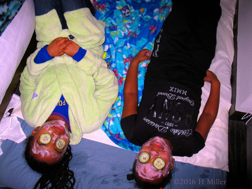 How Relaxed These Girls Are During Facials!