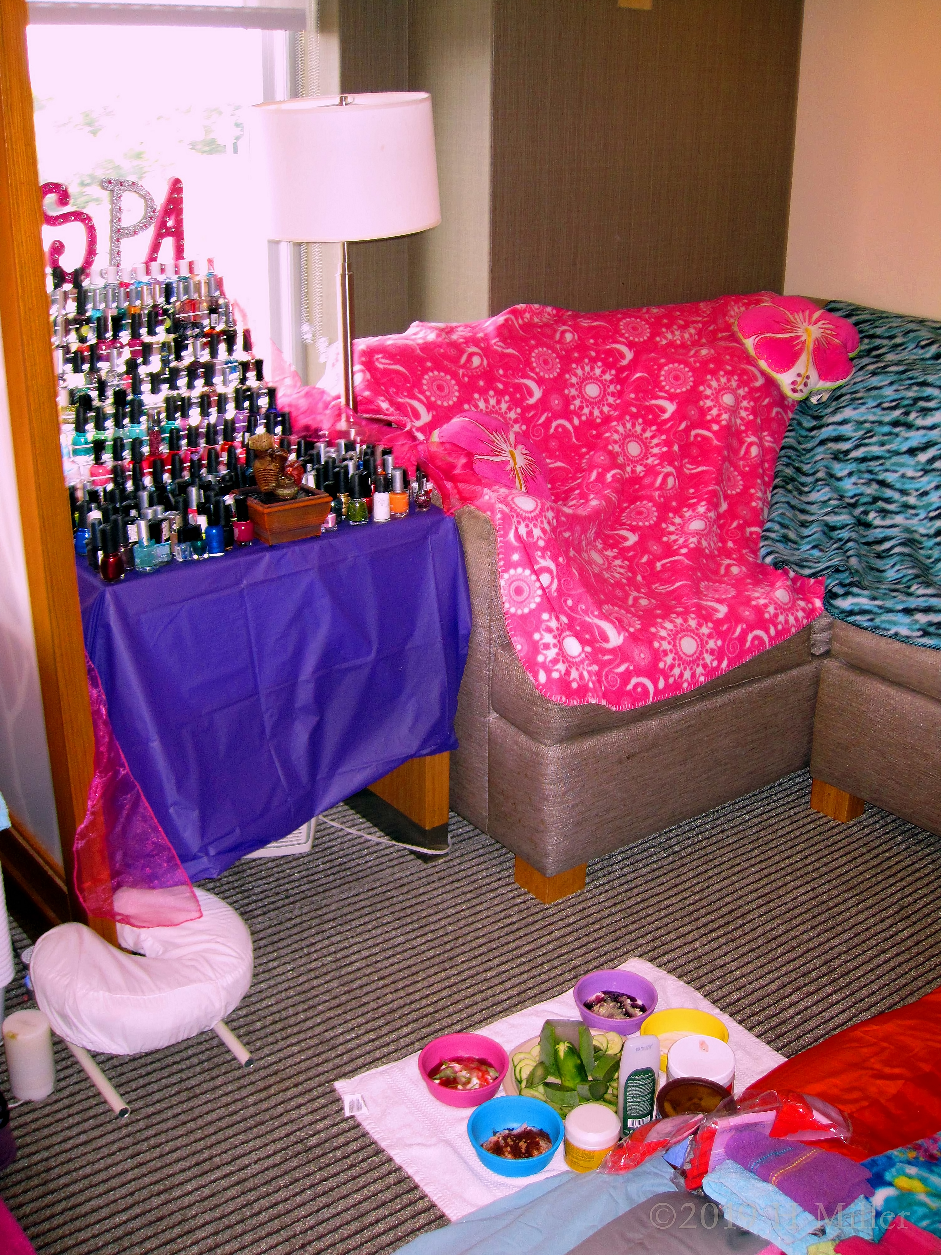 Spa Birthday Party For Girls For Nicole And Michelle At Home In New Jersey 4 Spa Birthday Party For Girls For Nicole And Michelle At Home In New Jersey 4