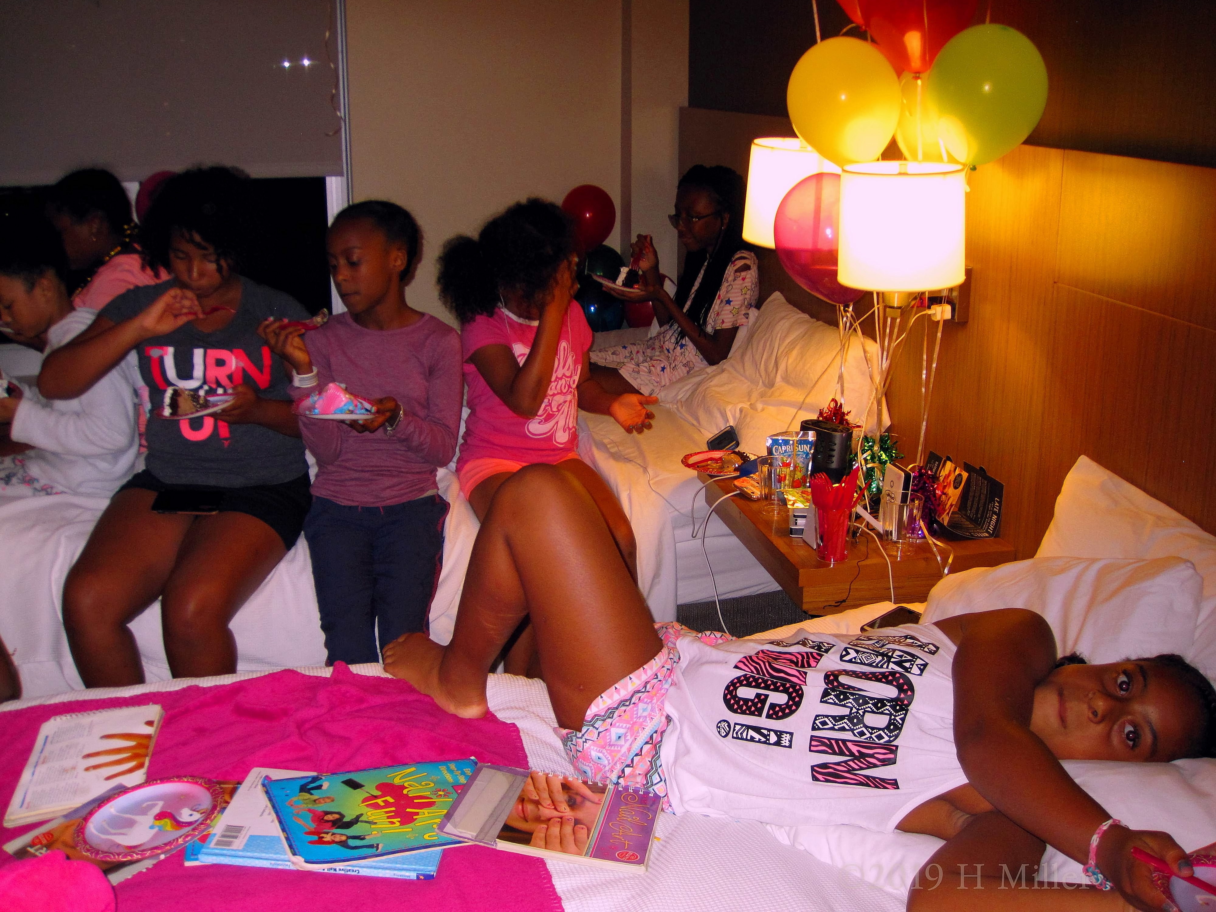 Spa Birthday Party For Girls For Nicole And Michelle At Home In New Jersey 