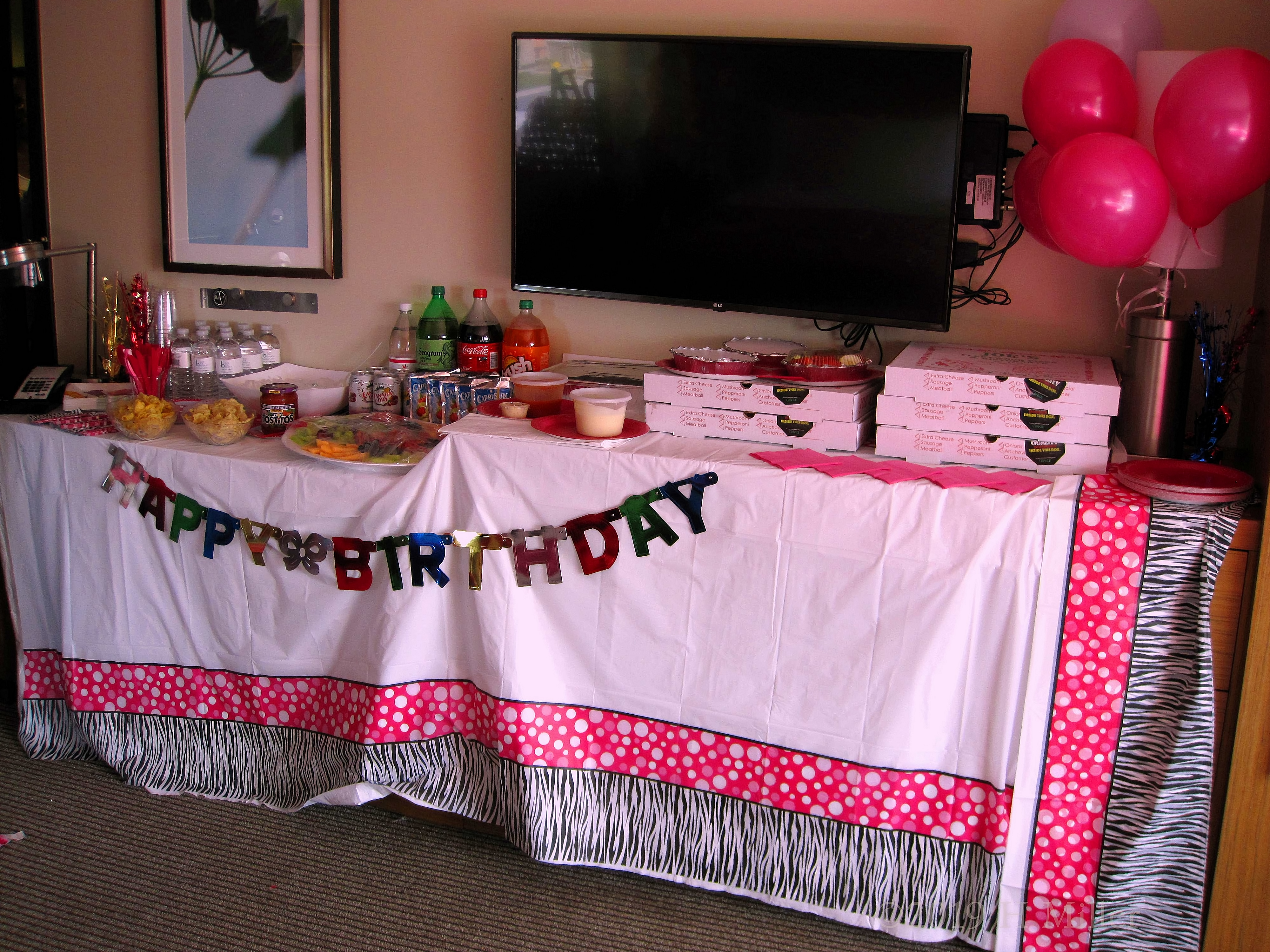 Spa Birthday Party For Girls For Nicole And Michelle At Home In New Jersey 