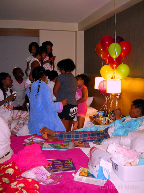 Spa Birthday Party For Girls For Nicole And Michelle At Home In New Jersey Gallery 2