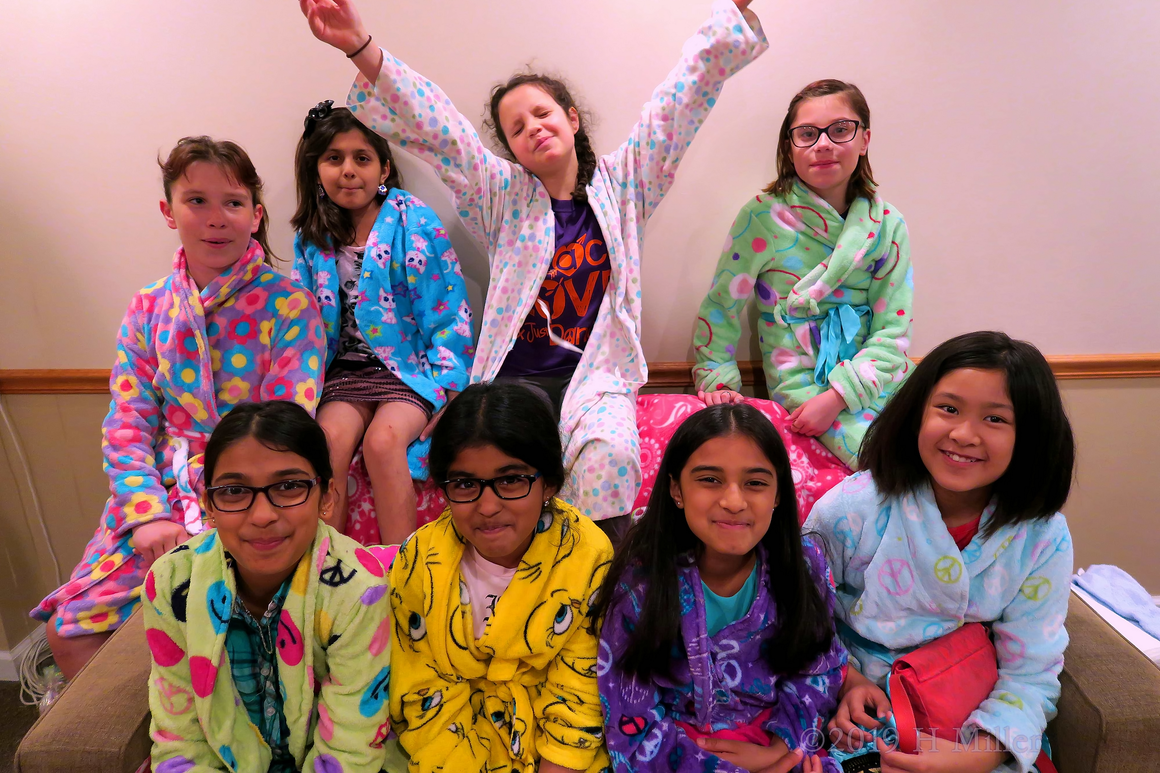 Fun Group Picture Featuring More Silly Faces With The Birthday Girl Fun Group Picture Featuring More Silly Faces With The Birthday Girl